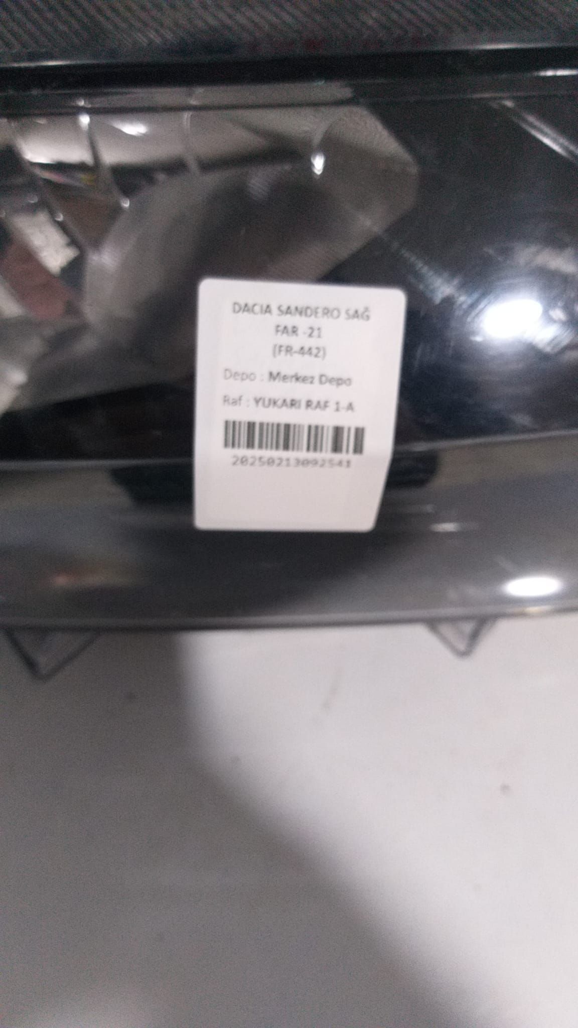 DACIA SANDERO SA FAR -21