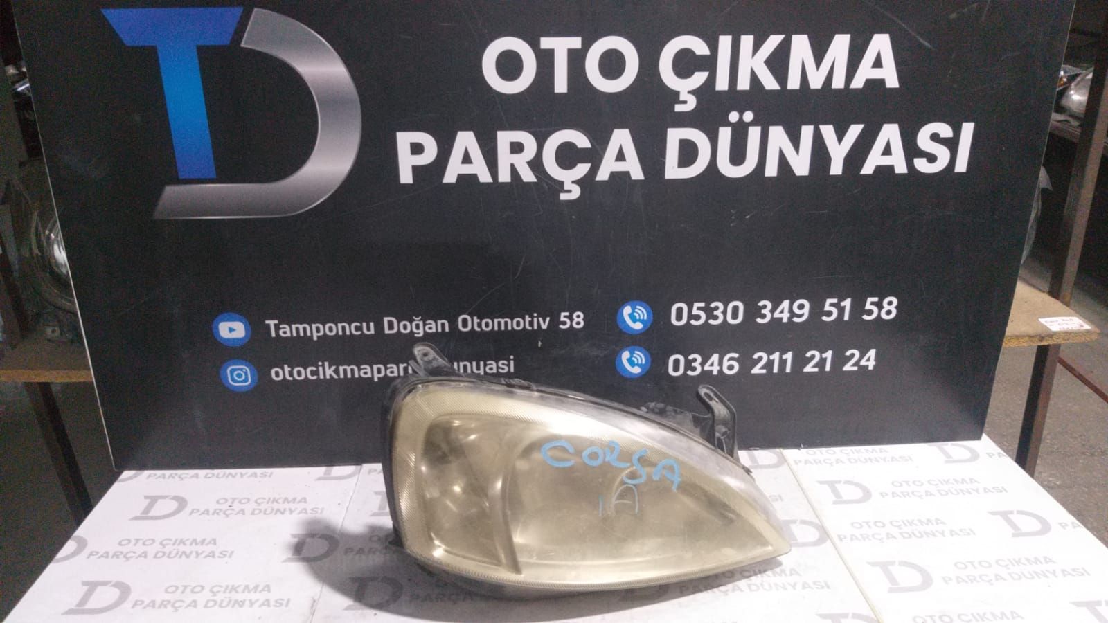 OPEL CORSA C SA FAR