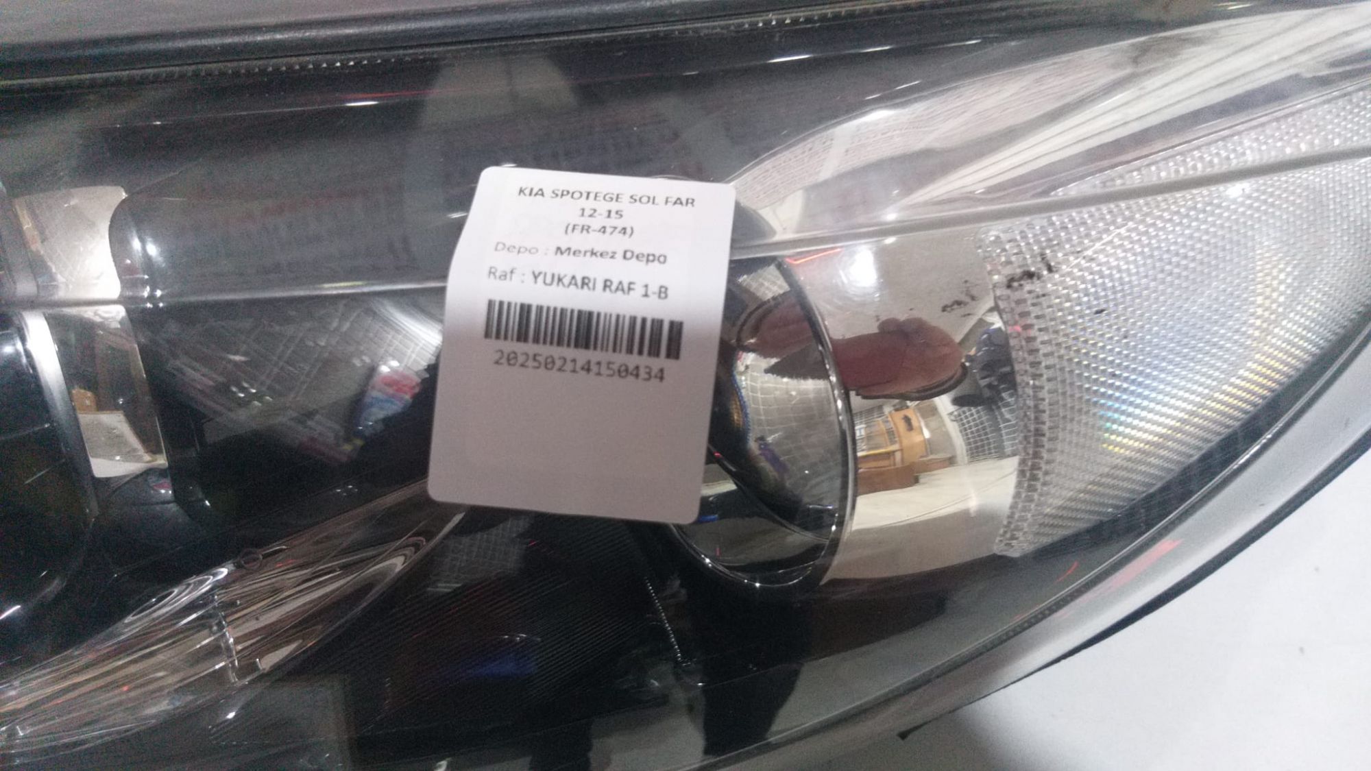 KIA SPOTEGE SOL FAR 12-15