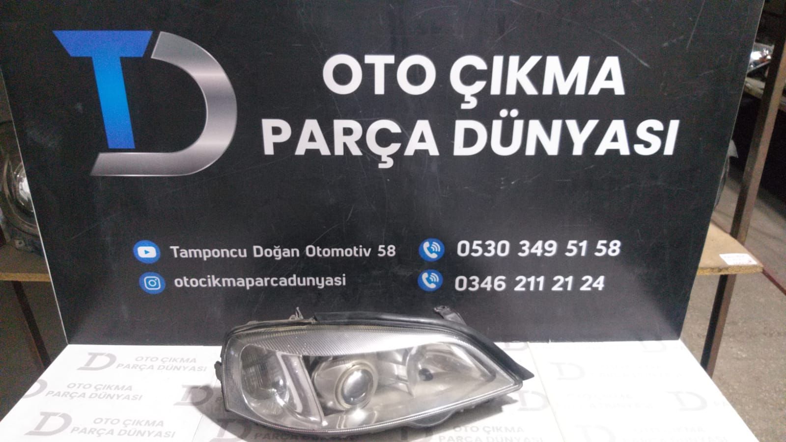 OPEL ASTRA G SA FAR MERCEKL