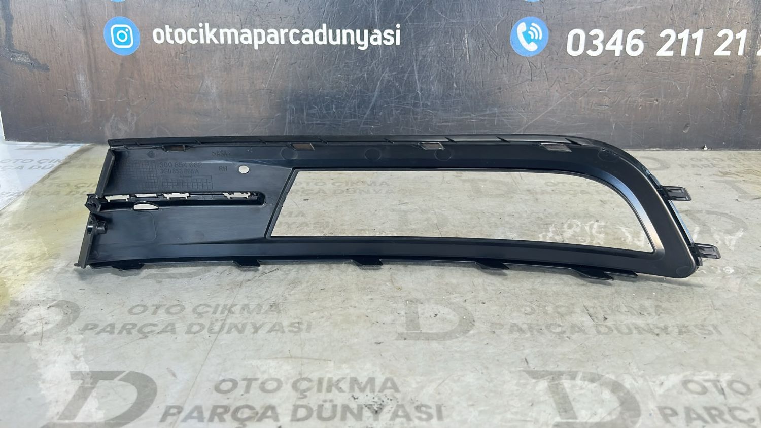 VW PASSAT B8 TAMPON IZGARASI S�SL� N�KELAJSIZ �ER�EVE  2014+