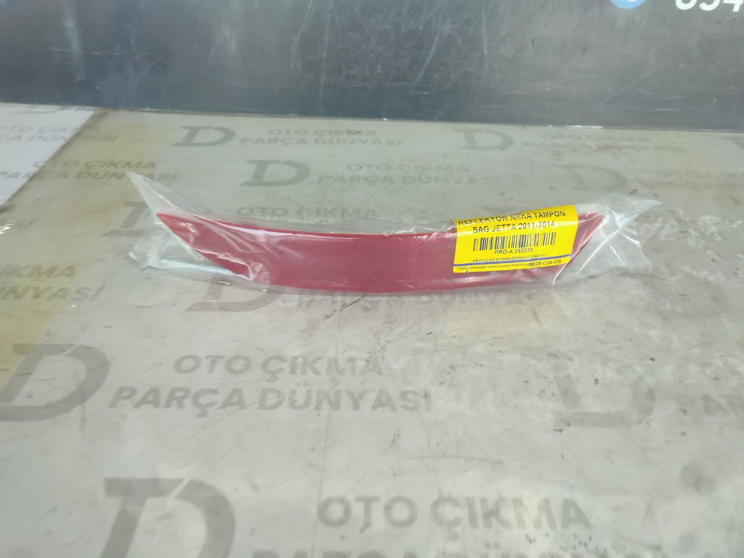 Reflekt�r arka tampon sa� Jetta
