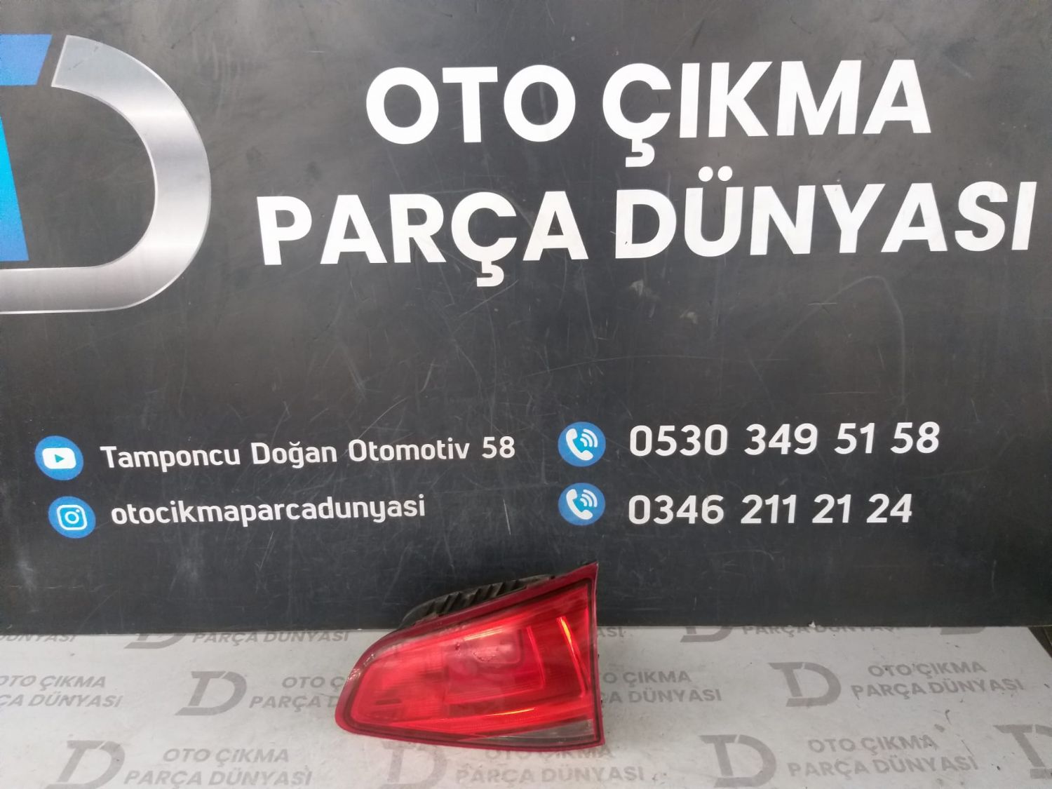 VOLKSWAGEN GOLF 7 SA  STOP (12-16)