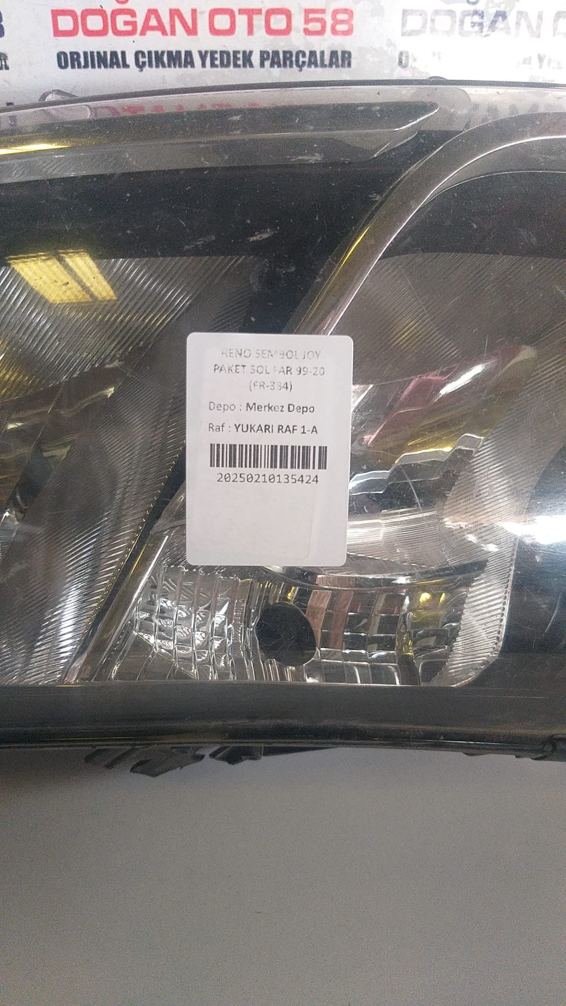 RENAULT SYMBOL SOL FAR JOY PAKET 99-20