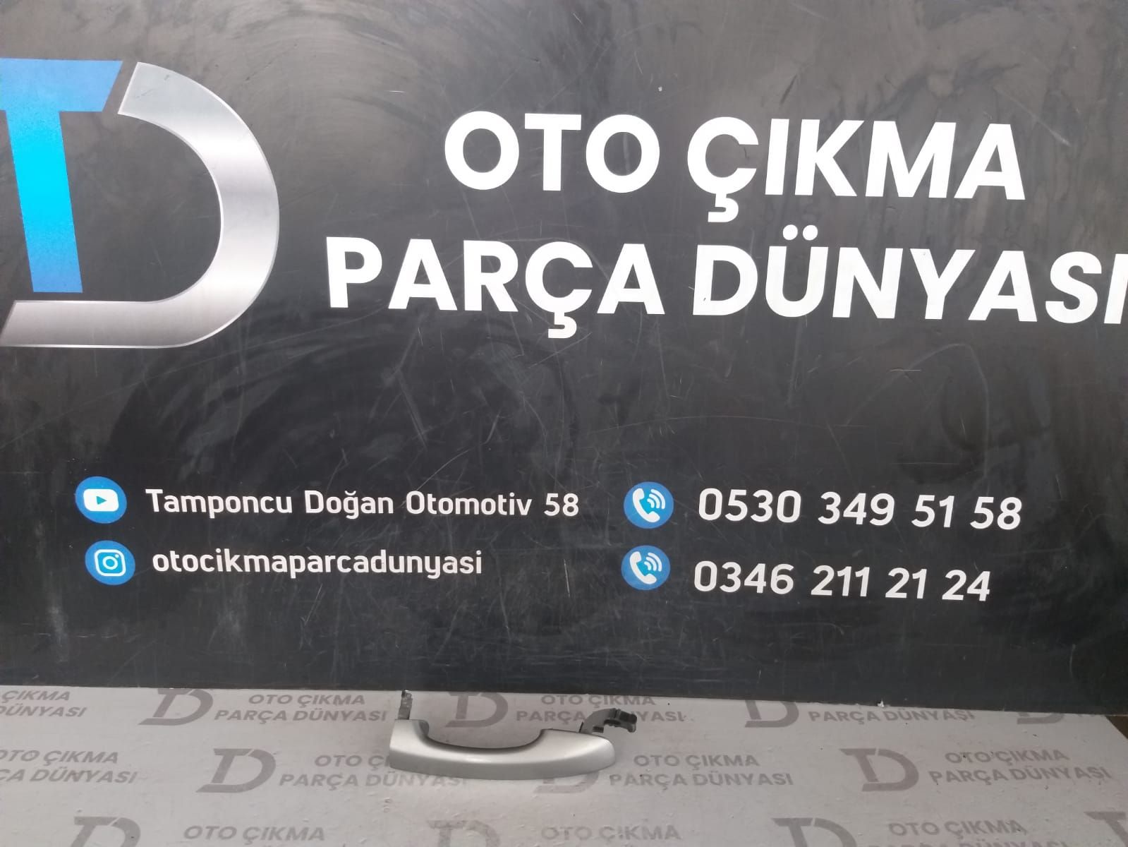 VOLKSWAGEN PASSAT B8 SOL ARKA KAPI KOLU