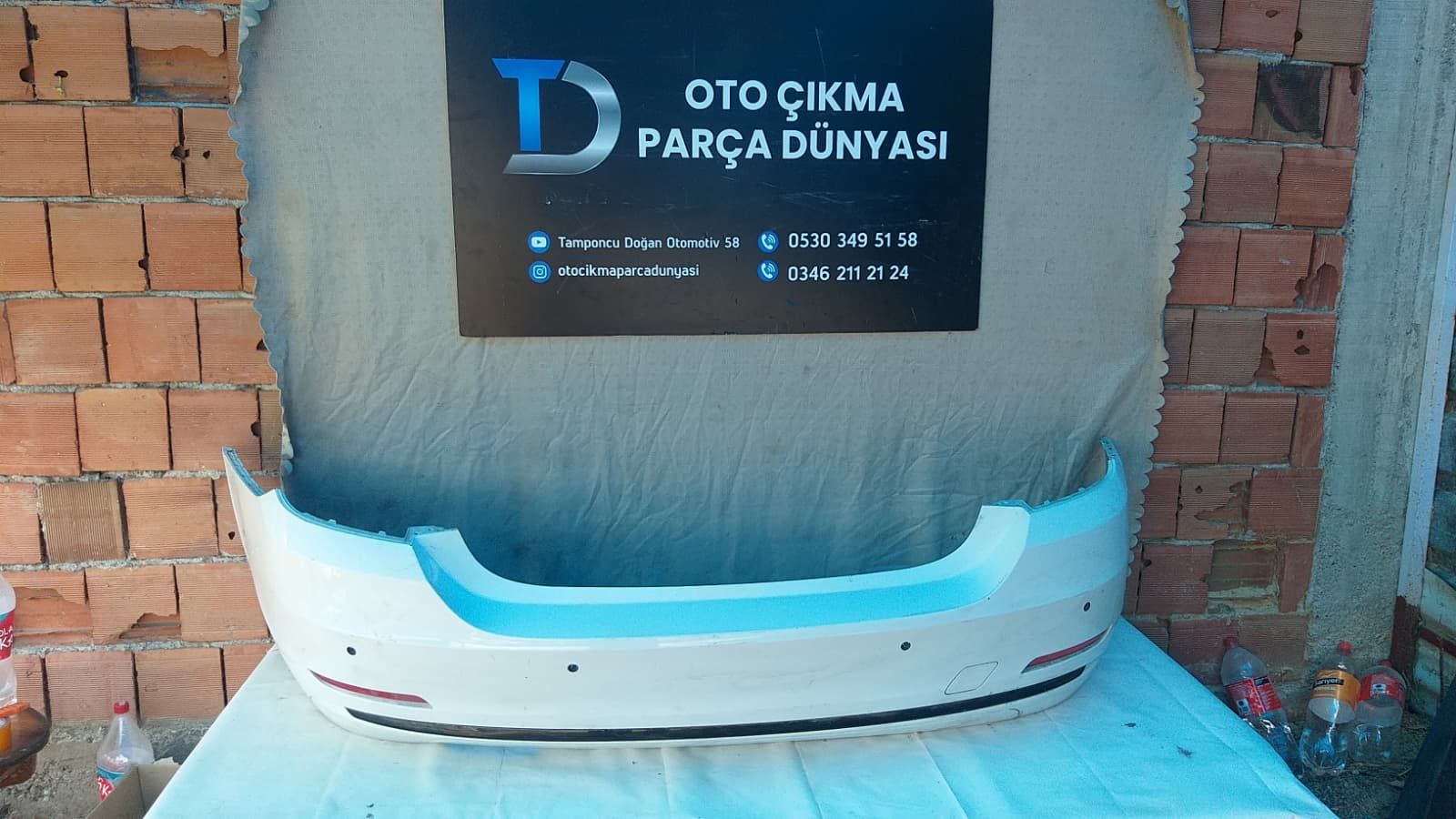 BMW F 30 ARKA TAMPON 