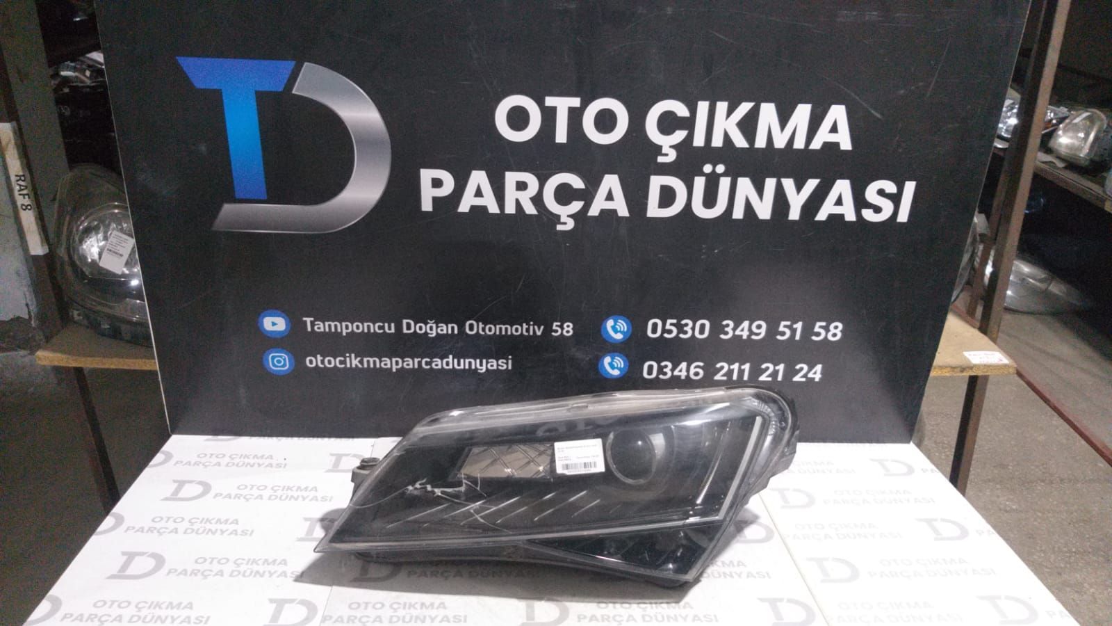 SKODA SPER B SOL FAR 15-20 CAM ATLAK