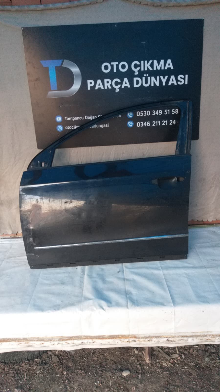 VOLKSWAGEN PASSAT B6 SOL N KAPI 06-10