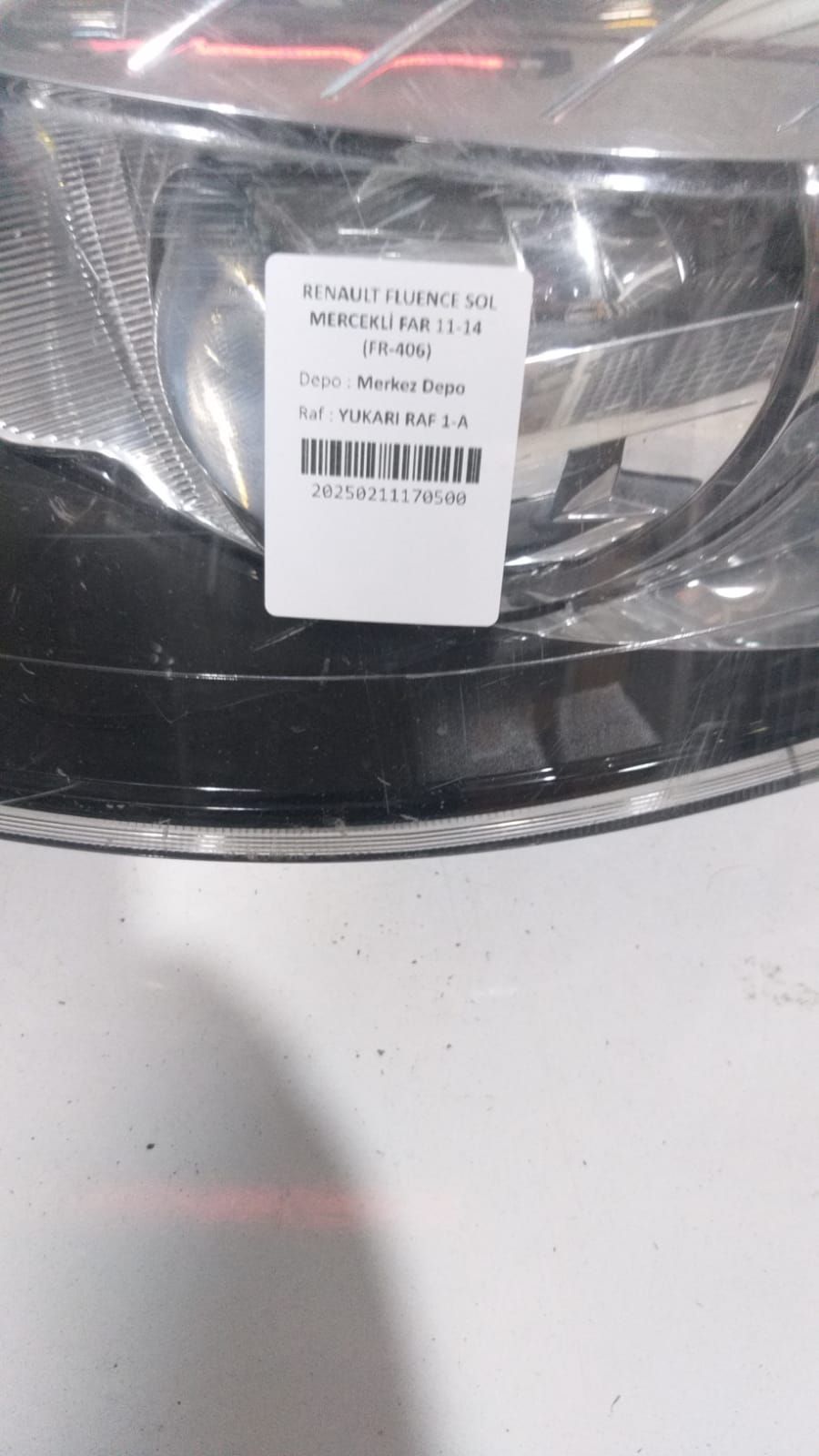 RENAULT FLUENCE SOL FAR MERCEKL 11-14