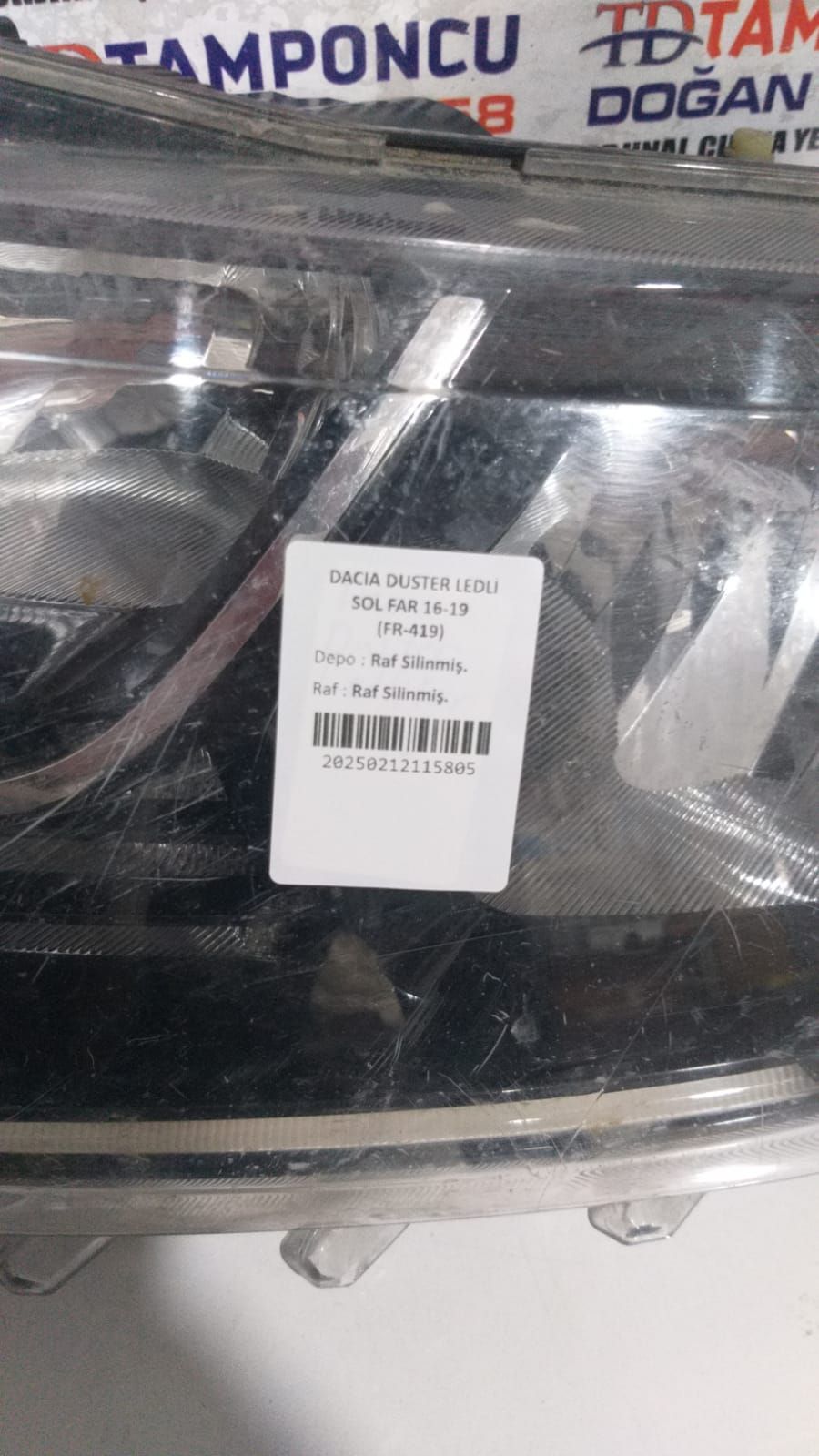 DACIA DUSTER LEDL SOL FAR 16-19