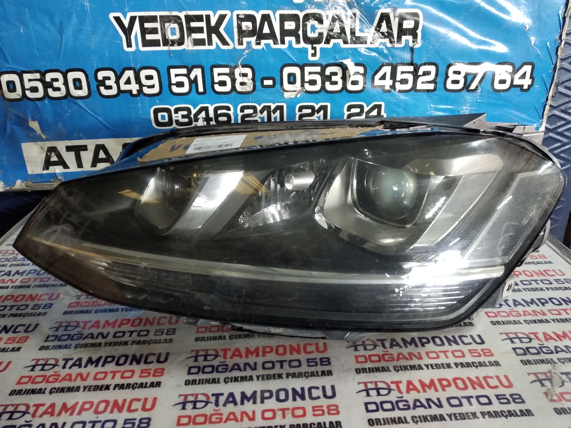 VOLKSWAGEN GOLF 7 ORJNAL IKMA SOL FAR