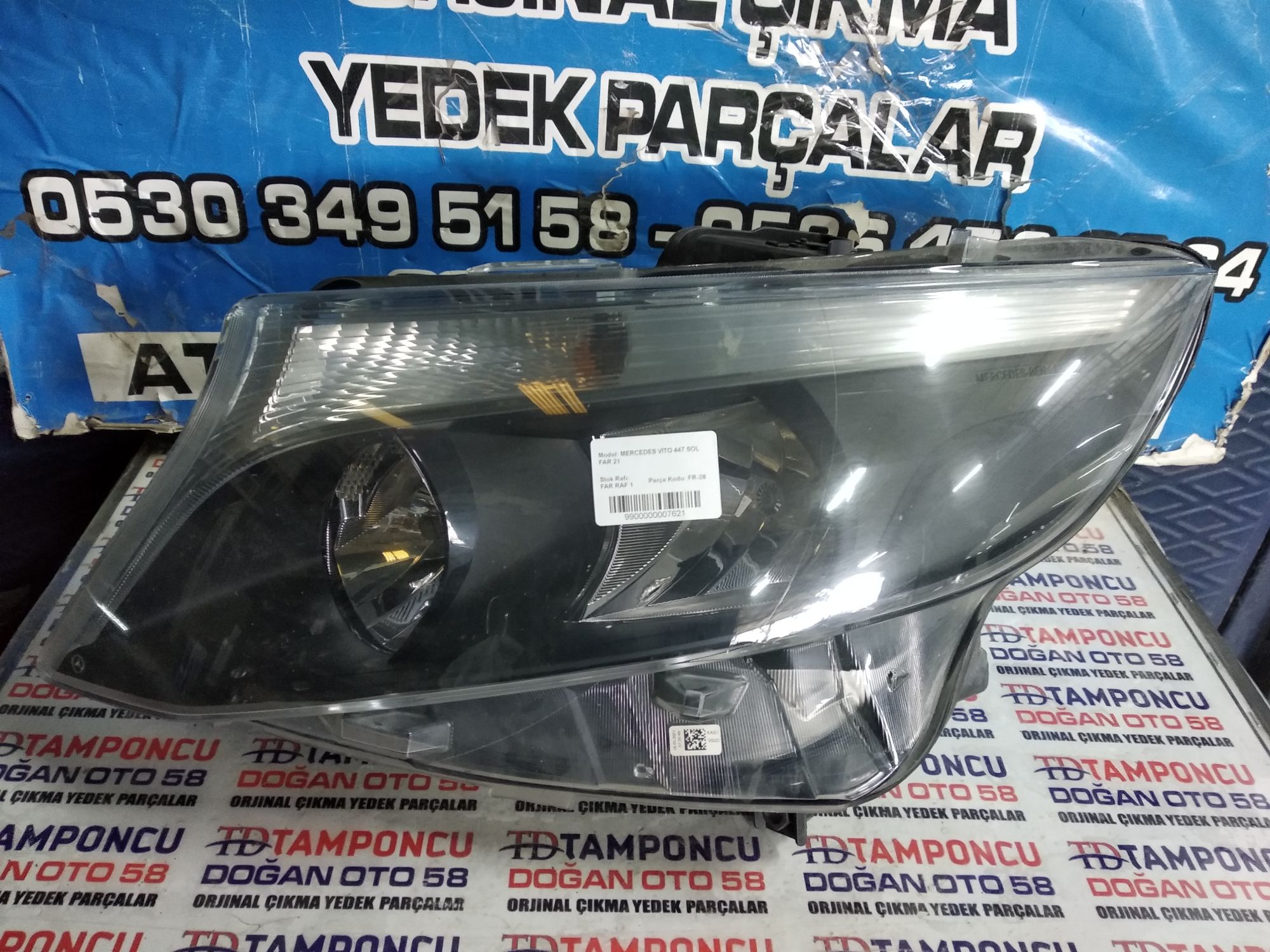 MERCEDES VTO SOL FAR ORJNAL IKMA 447 21