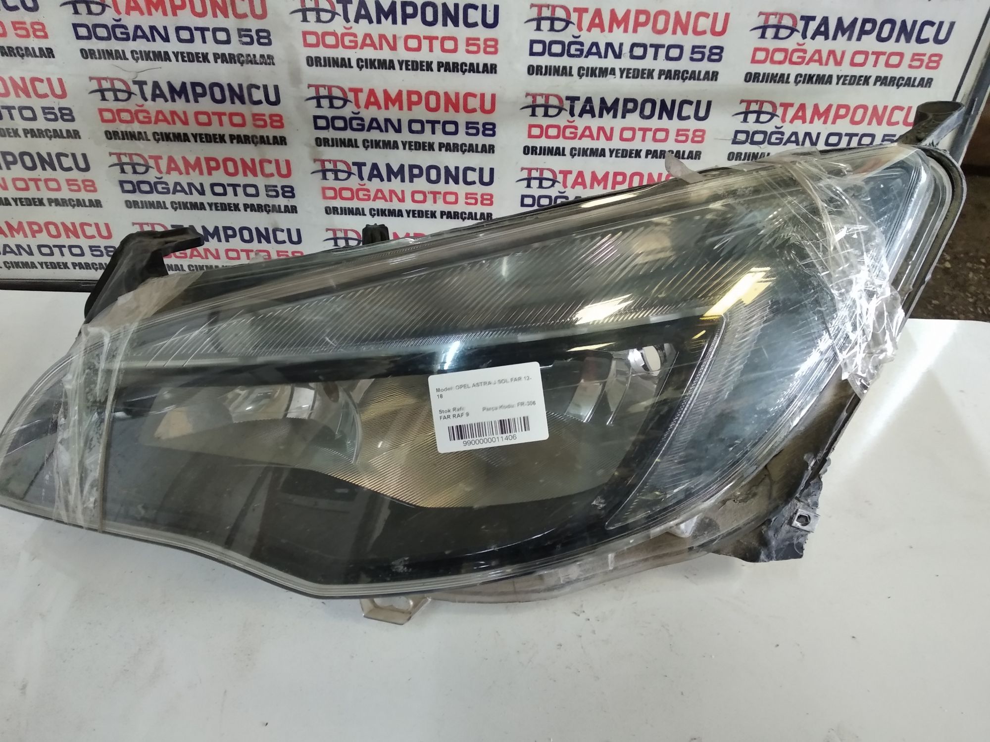 OPEL ASTRA J SOL FAR ORJNAL IKMA 12-18