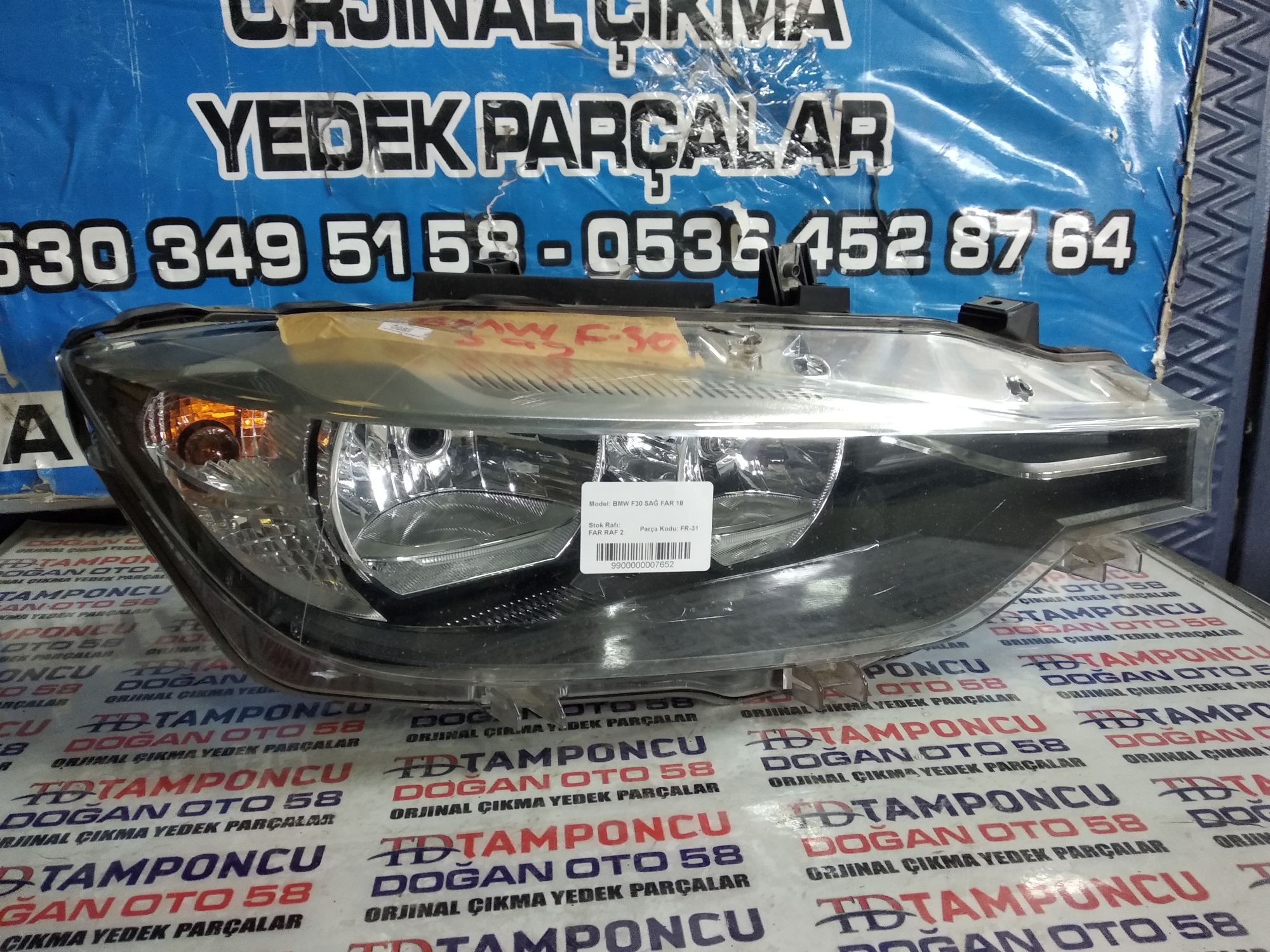 BMW 3 SERS SA FAR F 30 -18