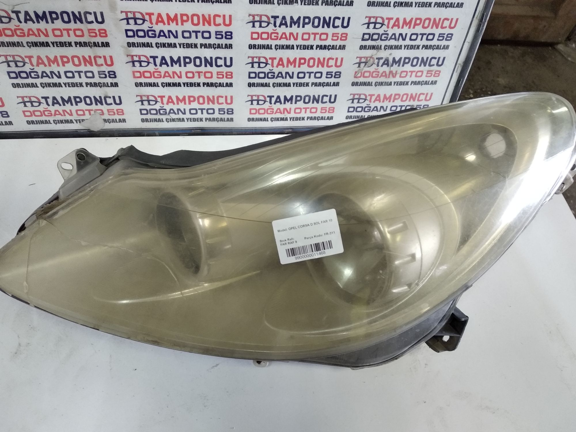 OPEL CORSA D SOL FAR ORJNAL IKMA 10