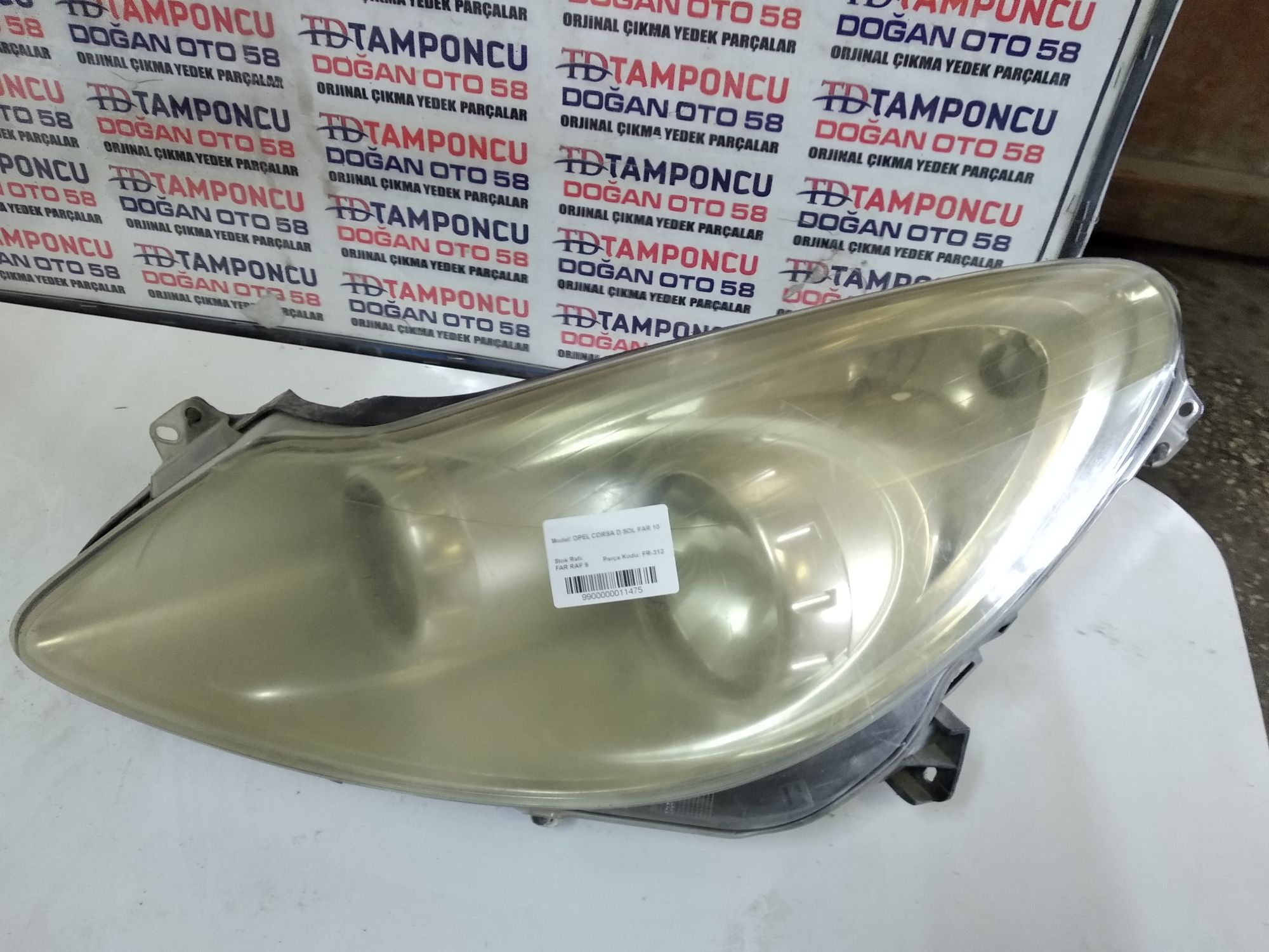 OPEL CORSA D SOL FAR ORJNAL IKMA 10