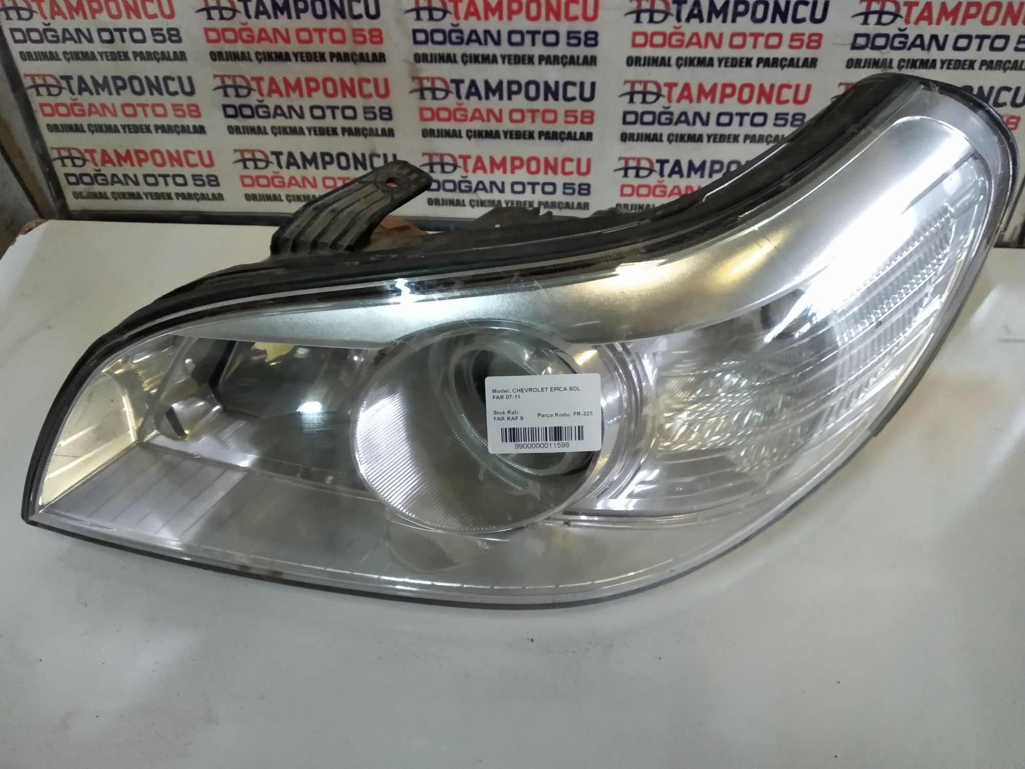 CHEVROLET EPCA SOL FAR  07-11