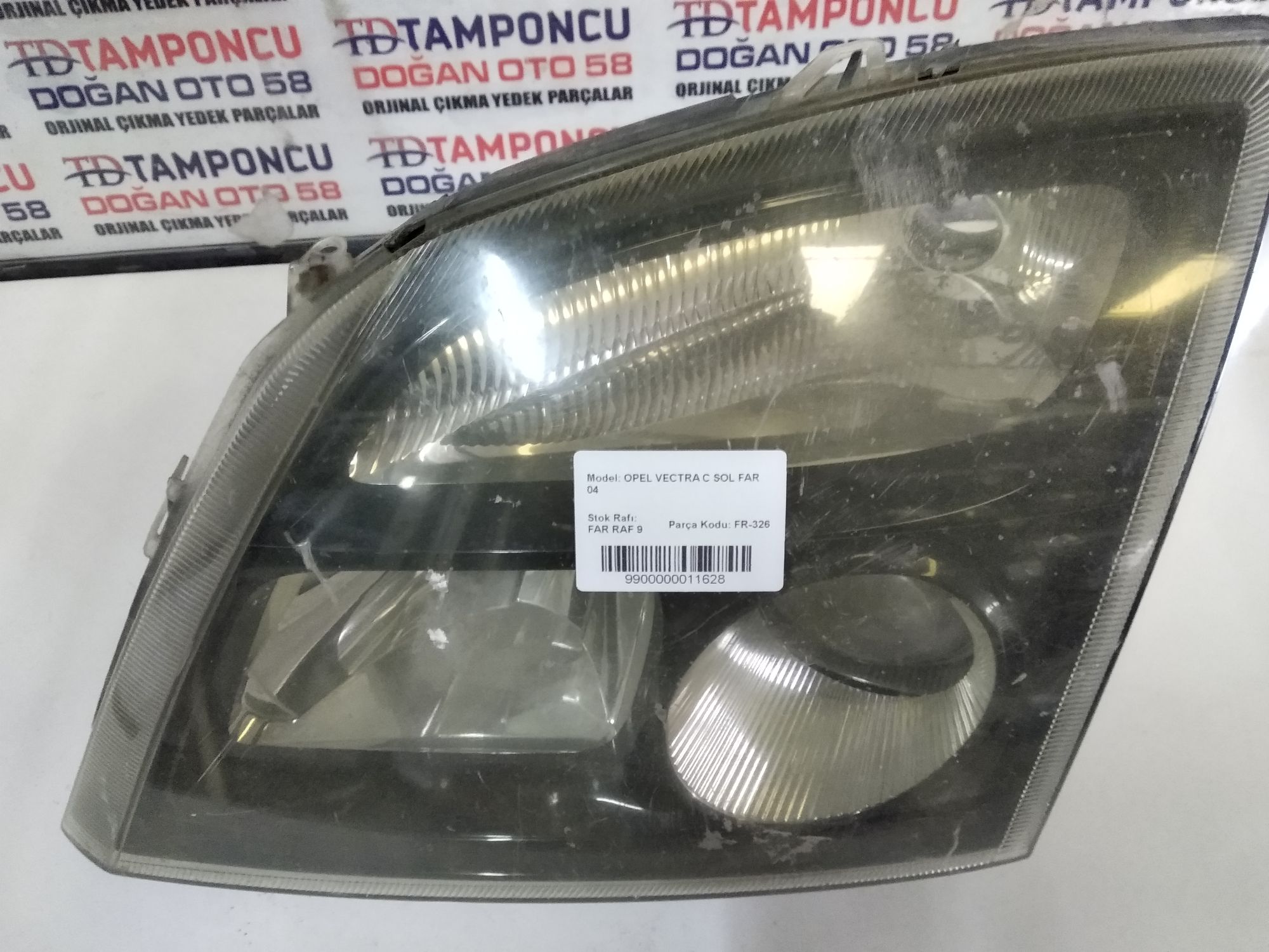OPEL VECTRA C SOL FAR ORJNAL IKMA 04