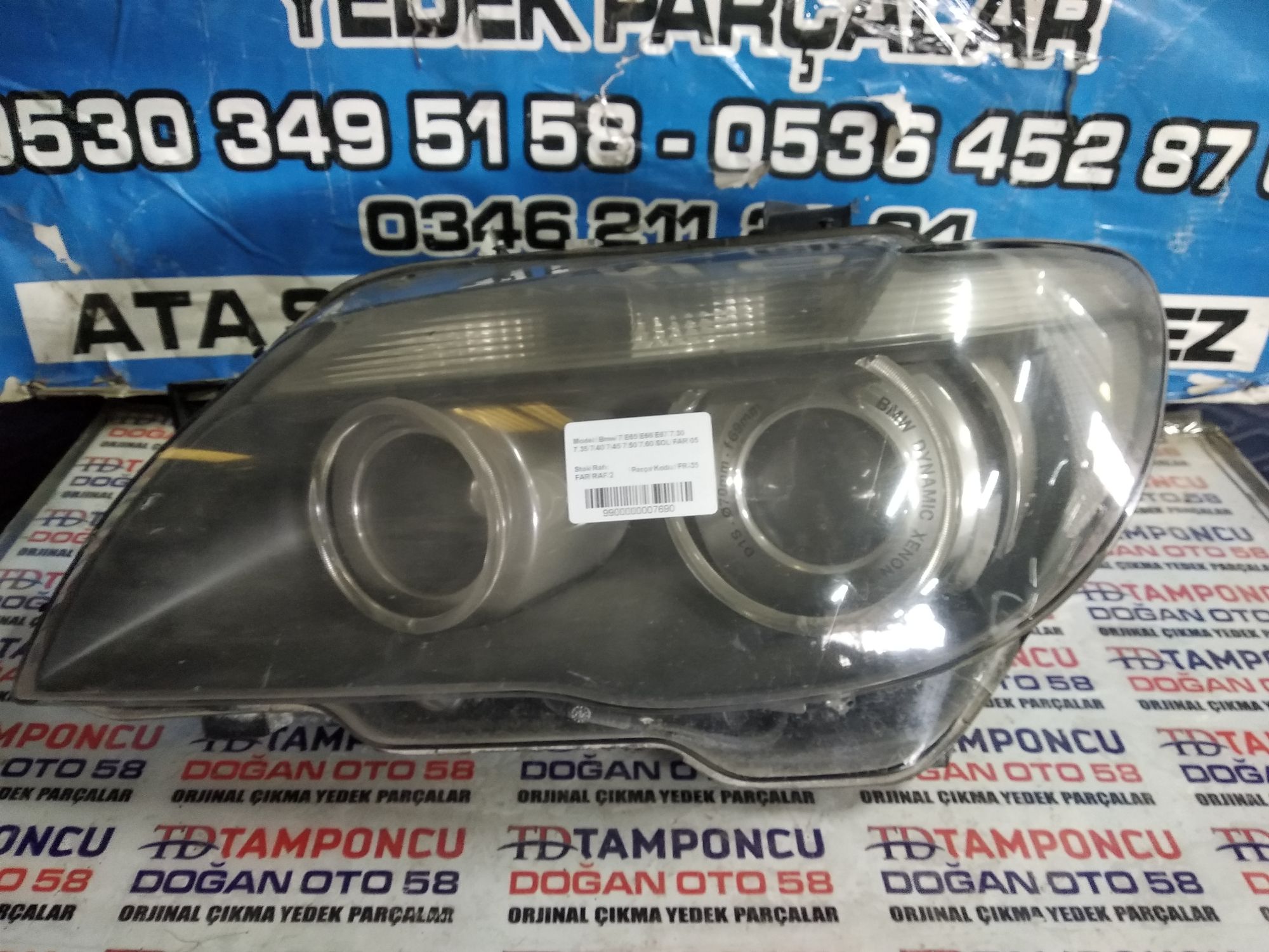 BMW 7 SERS SOL FAR  E 65 -05