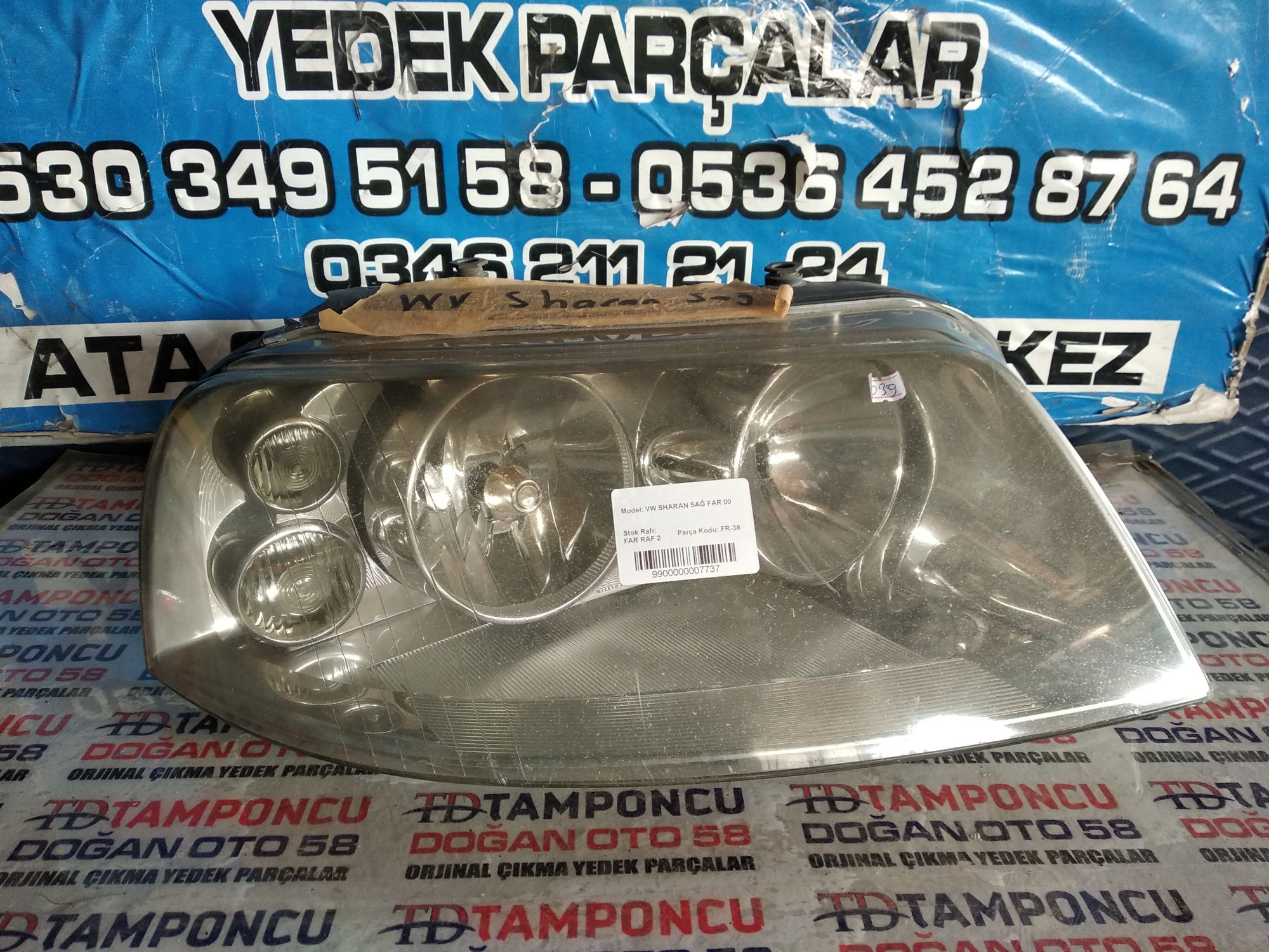 VOLKSWAGEN SHARAN SA FAR  00-10