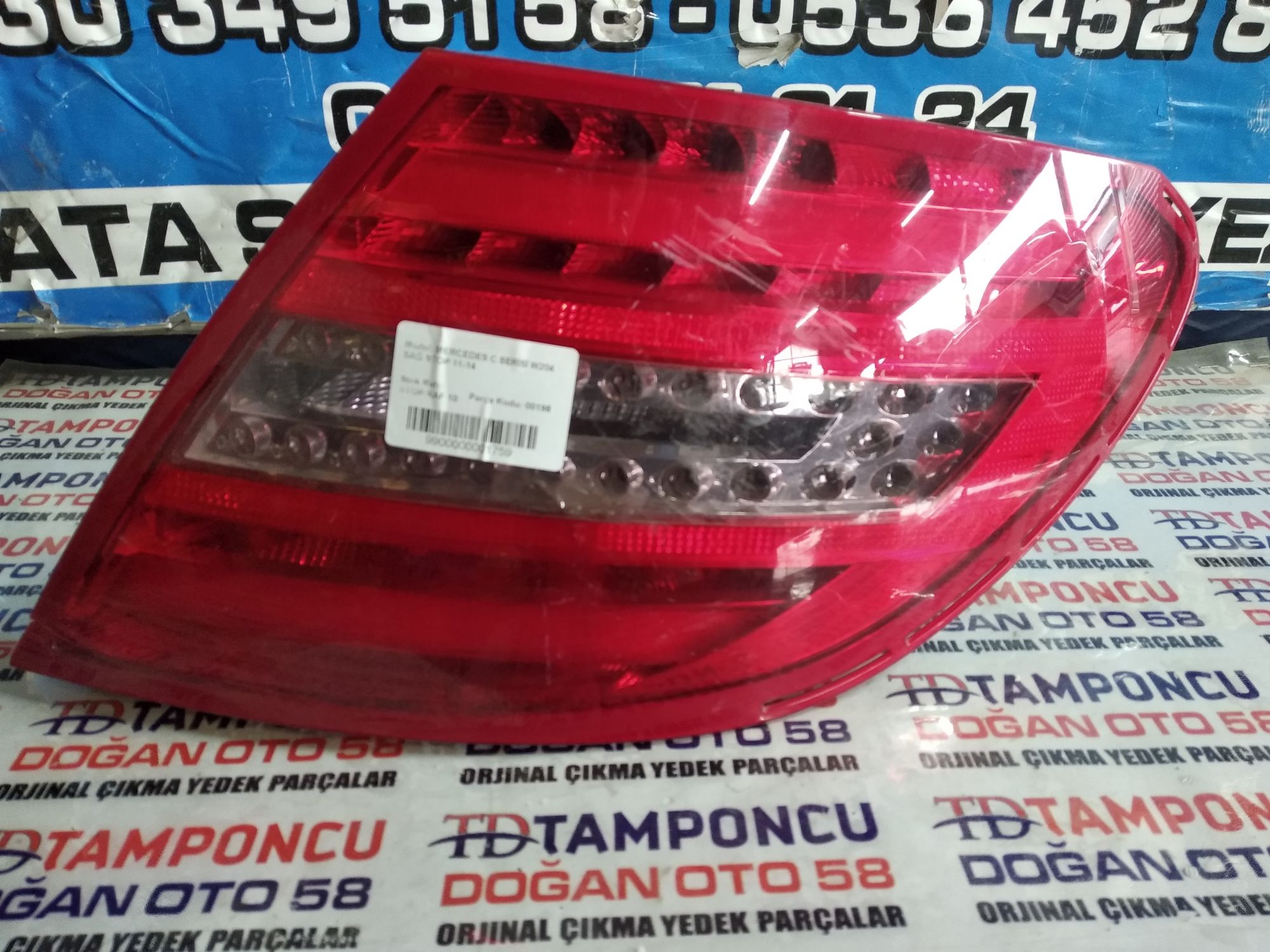 SATILDI---MERCEDES C SERS SA STOP W204 ORJNAL IKMA 11-14