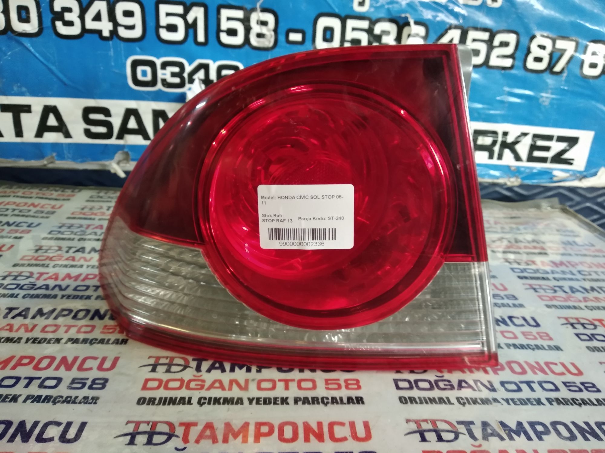 HONDA CVC SOL DI STOP ORJNAL IKMA 06-11