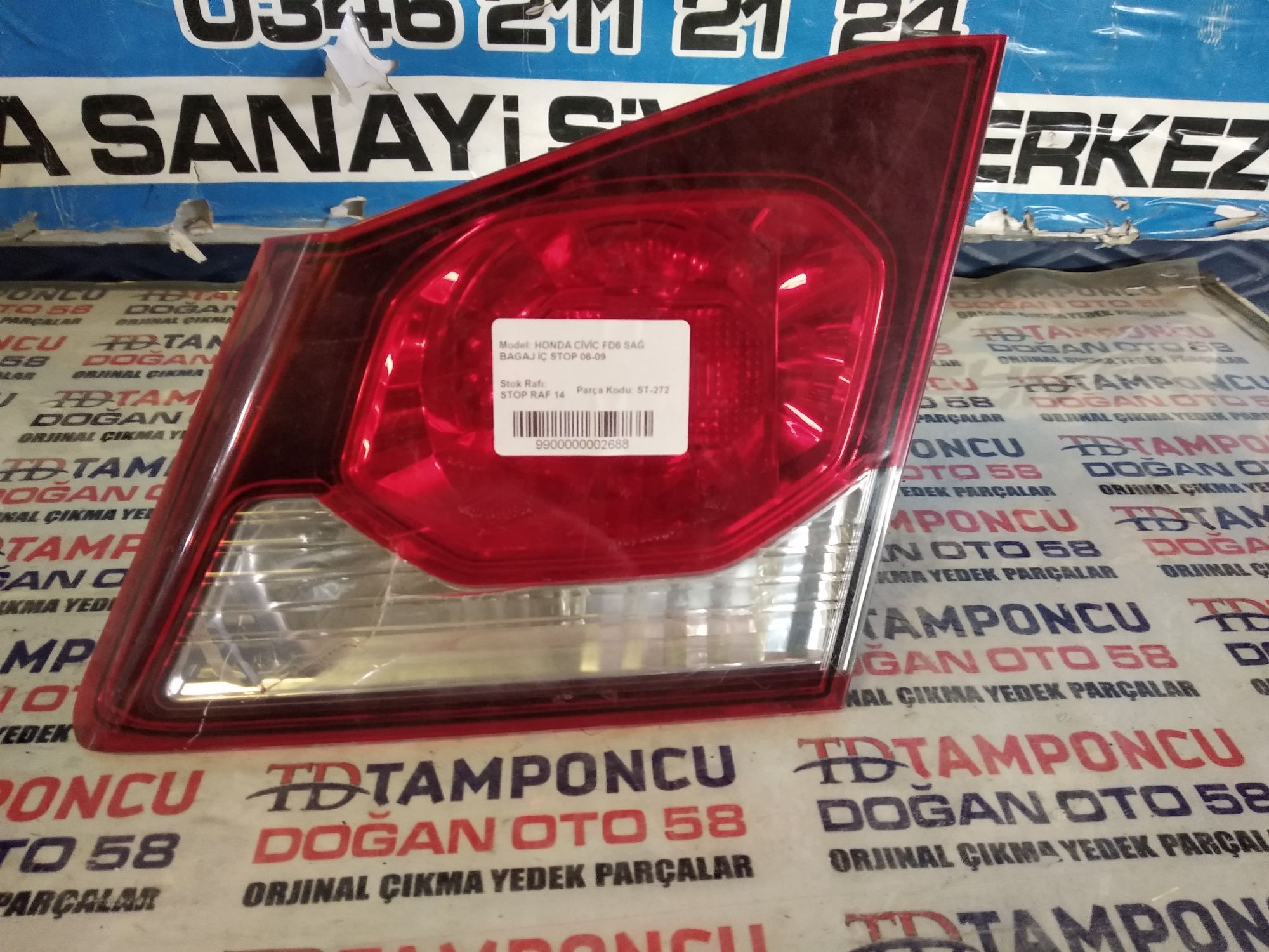 HONDA CVC SA  STOP FD 6 ORJNAL IKMA 06-09