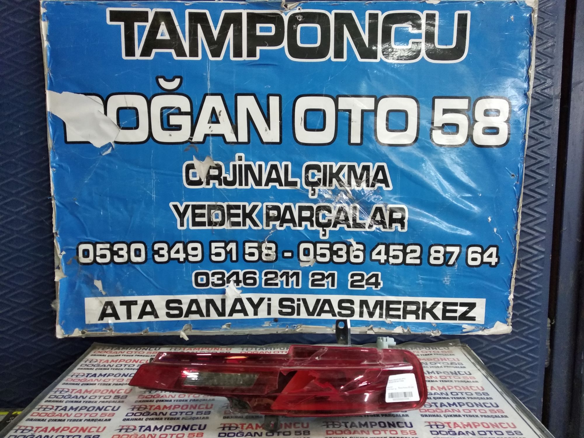 PEUGEOT 508 SOL ARKA REFLEKTR ORJNAL IKMA 18-21