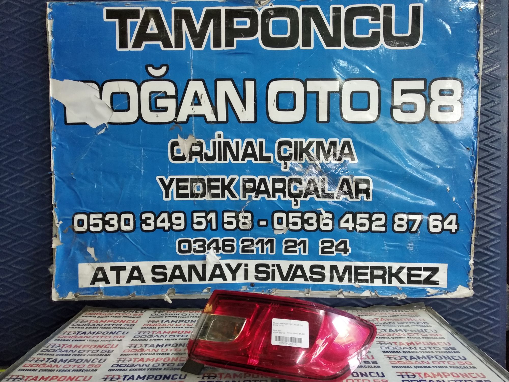RENAULT CLO 4 SA DI STOP ORJNAL IKMA 13-16