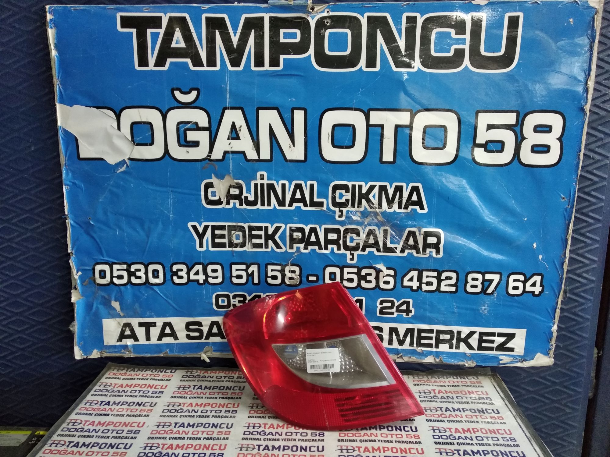 RENAULT SYMBOL SOL STOP ORJNAL IKMA 09-12