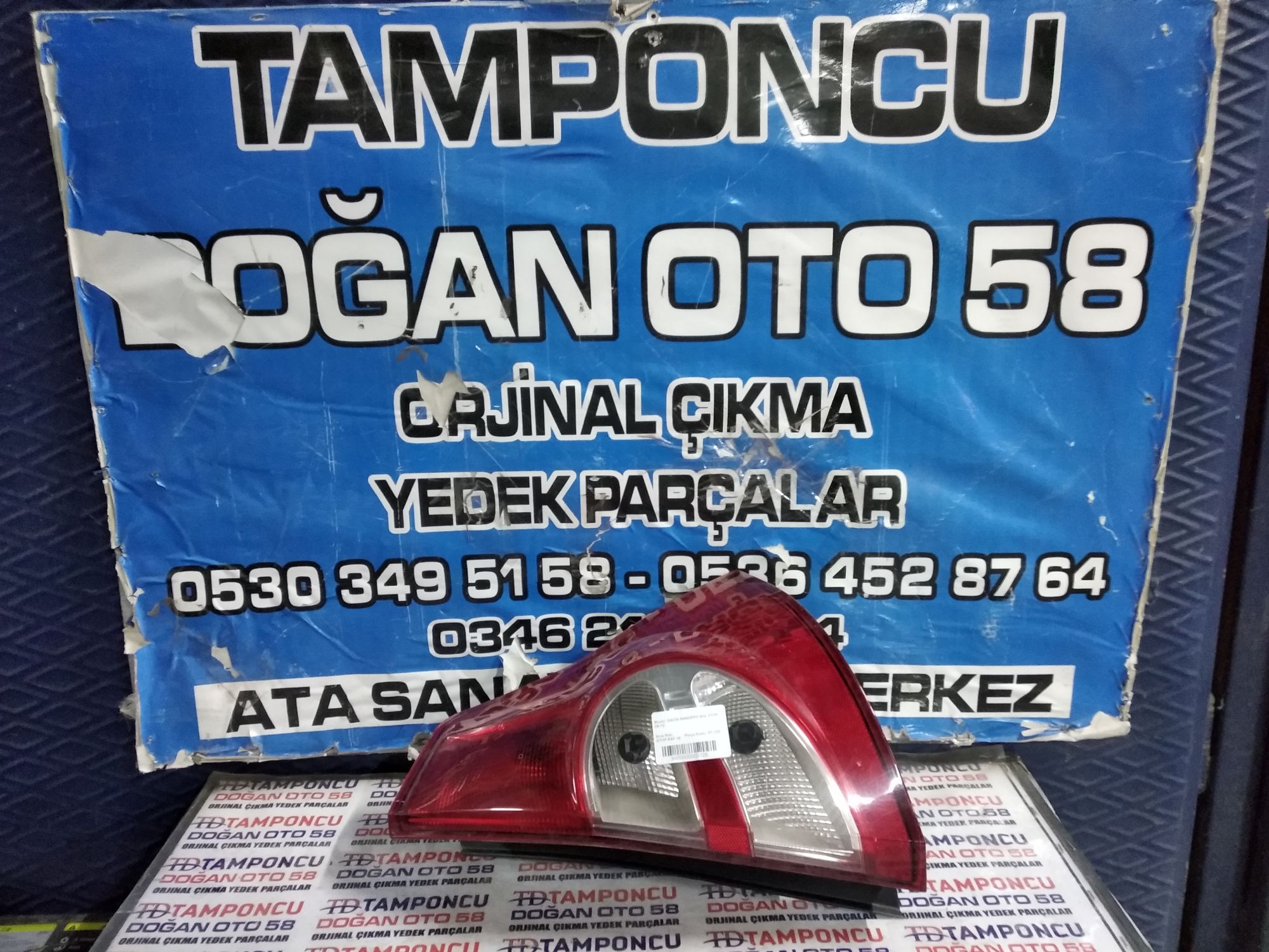 DACA SANDERO SOL STOP ORJNAL IKMA 09-12