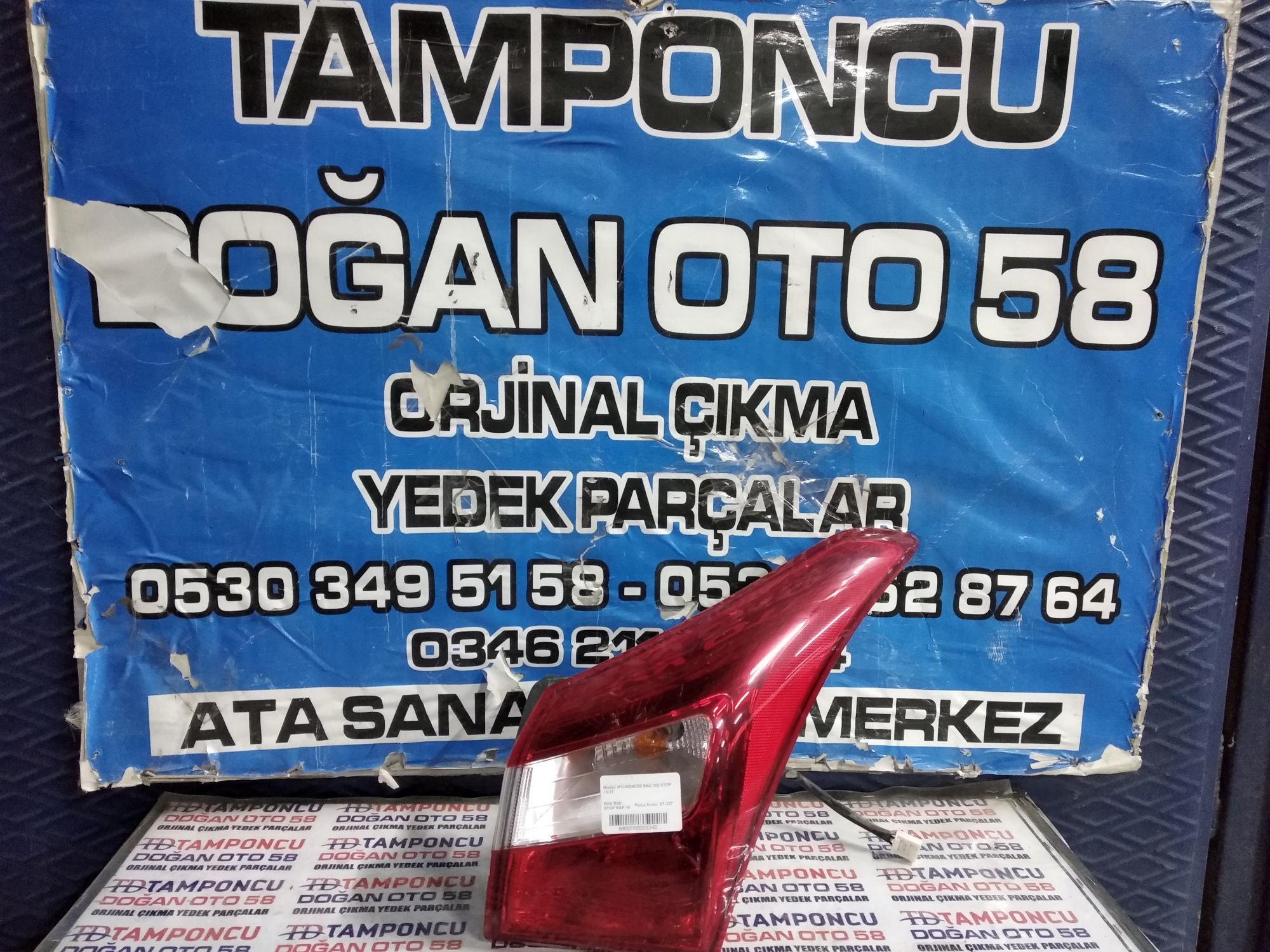 HYUNDA  30 SA DI STOP ORJNAL IKMA 13-17