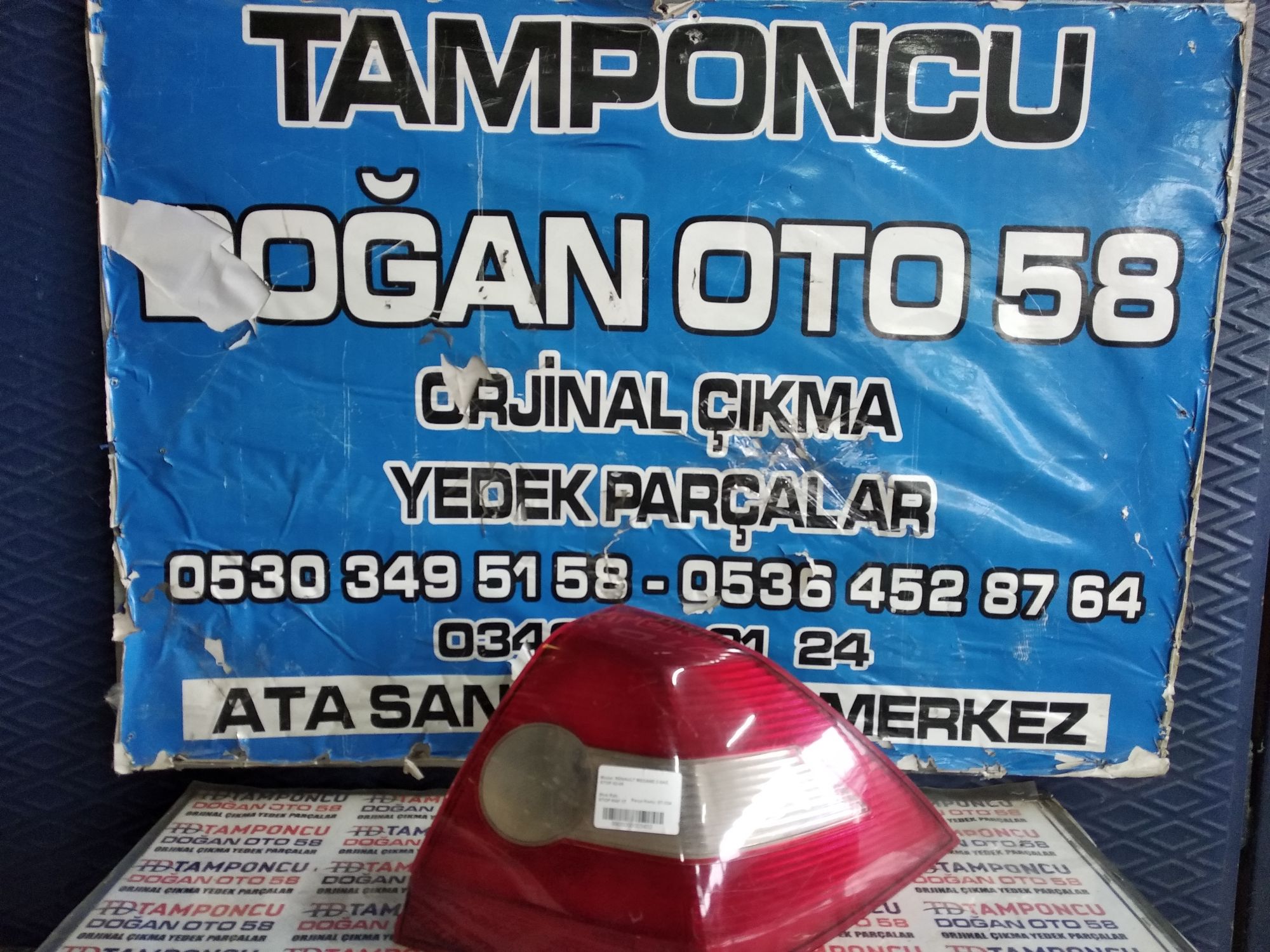 RENAULT MEGANE 2 SA STOP ORJNAL IKMA 02-05