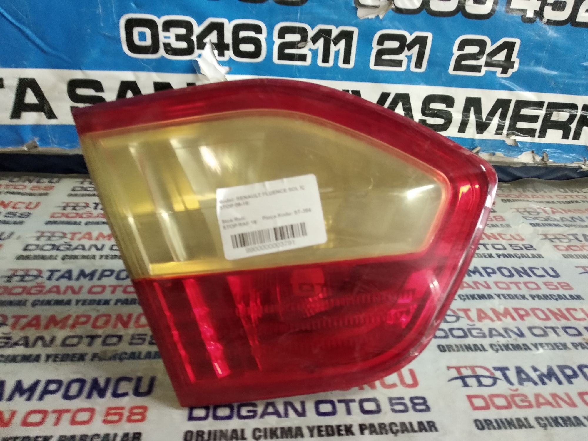 RENAULT FLUENCE SOL  STOP ORJNAL IKMA 09-16