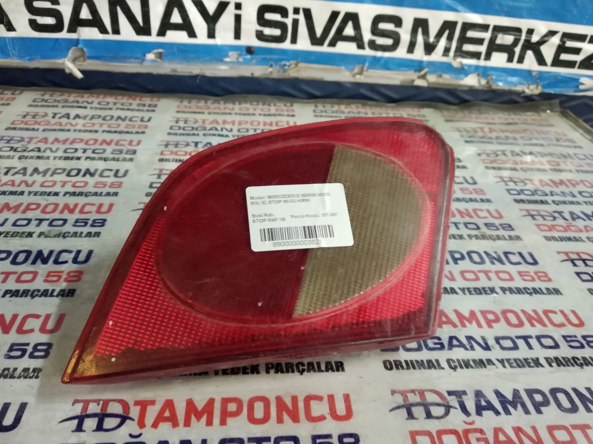 MERCEDES W210 SOL  STOP ORJNAL IKMA 95-03