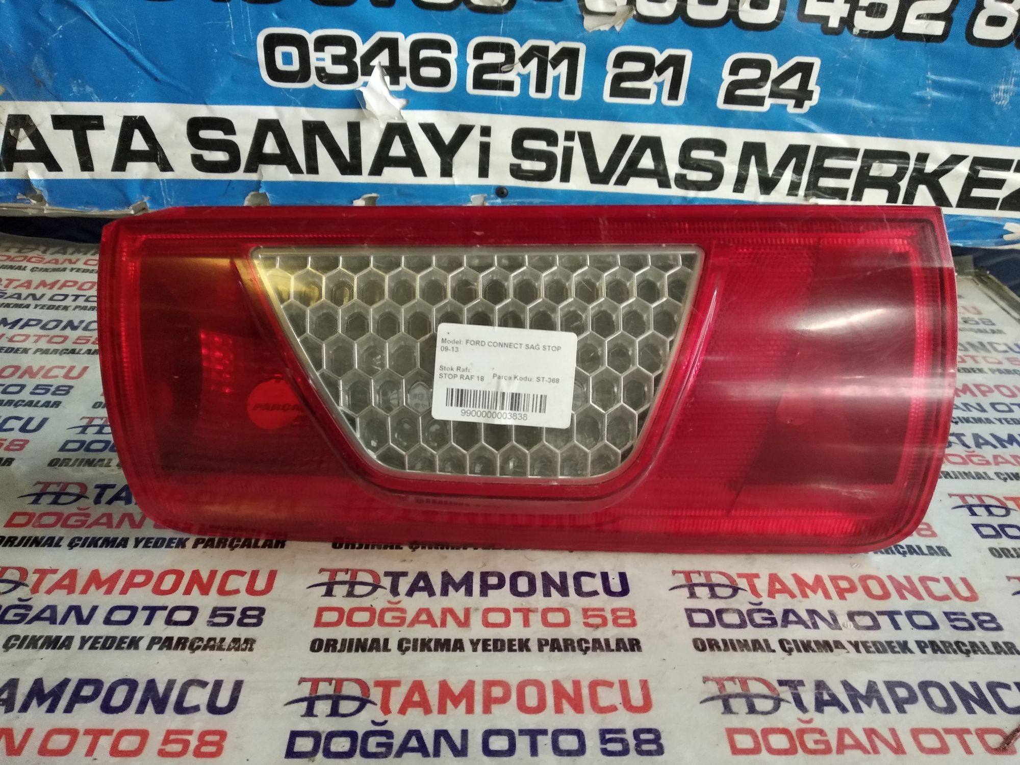 FORD CONNECT SA STOP ORJNAL IKMA 09-13