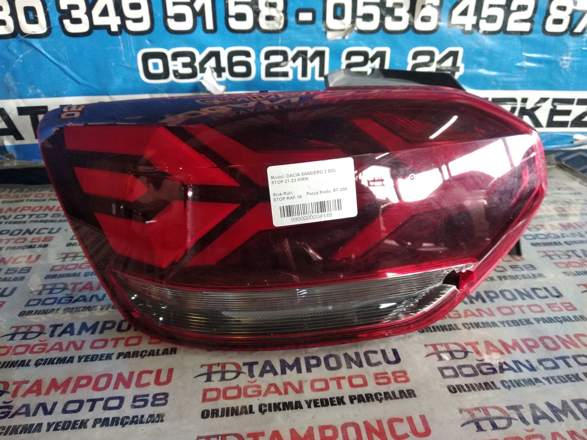DACA SANDERO SOL STOP 3 ORJNAL IKMA 21-23