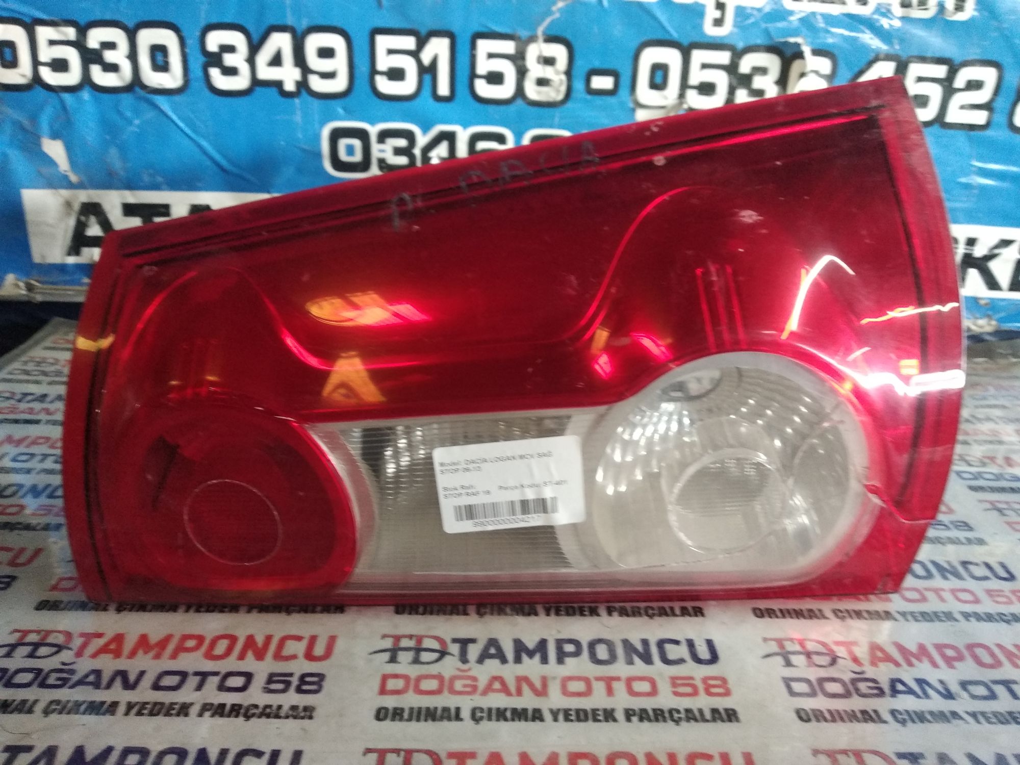 DACA LOGAN SA STOP MCV ORJNAL IKMA 06-13