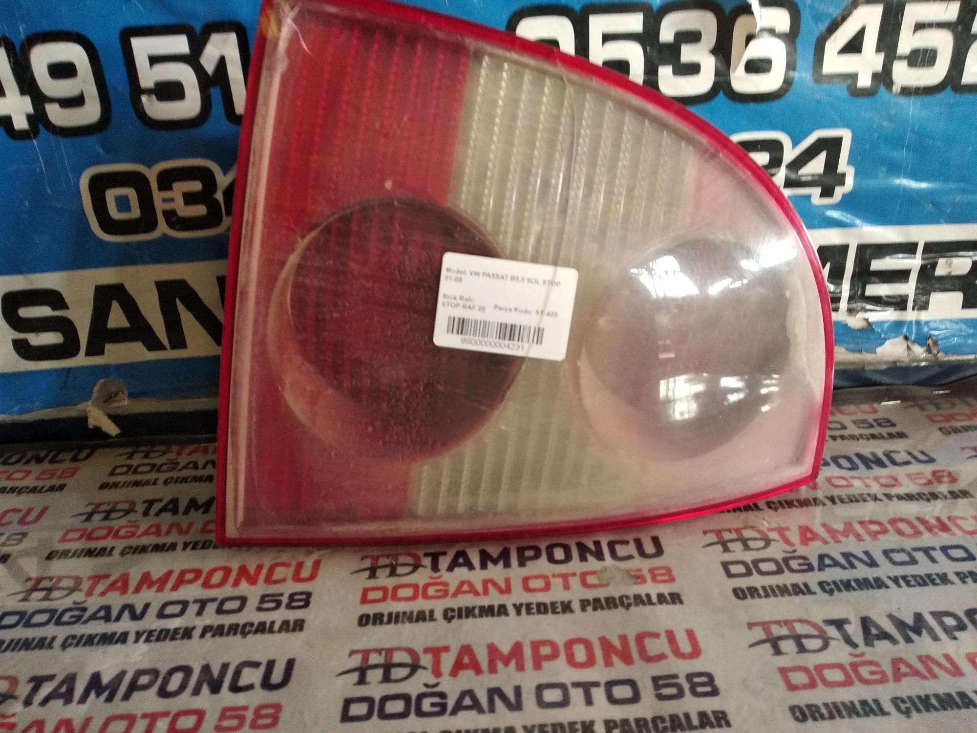 VOLKSWAGEN PASSAT B 5.5 SOL STOP ORJNAL IKMA 01-05