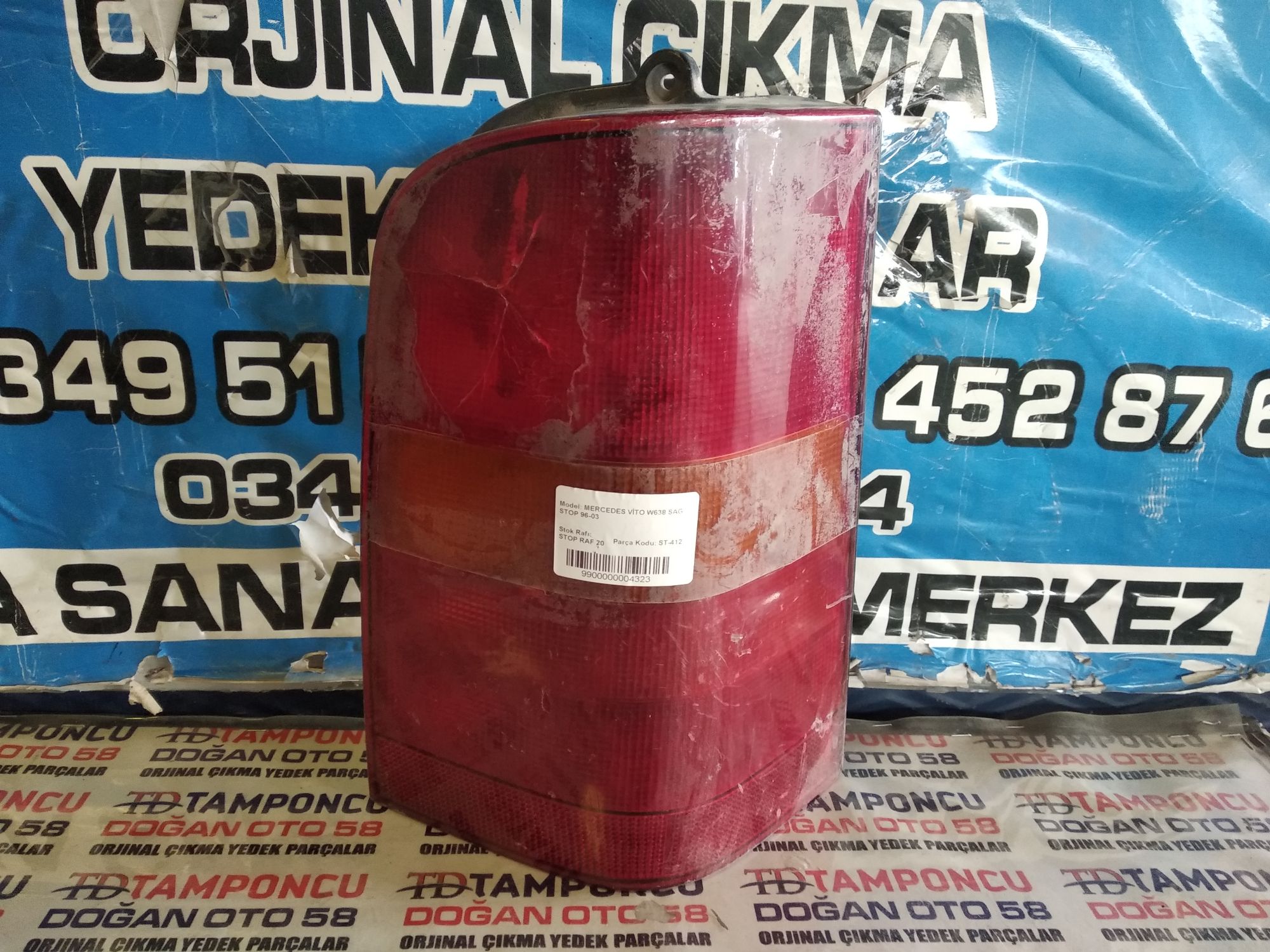 MERCEDES VTO SA STOP W638 ORJNAL IKMA 96-03
