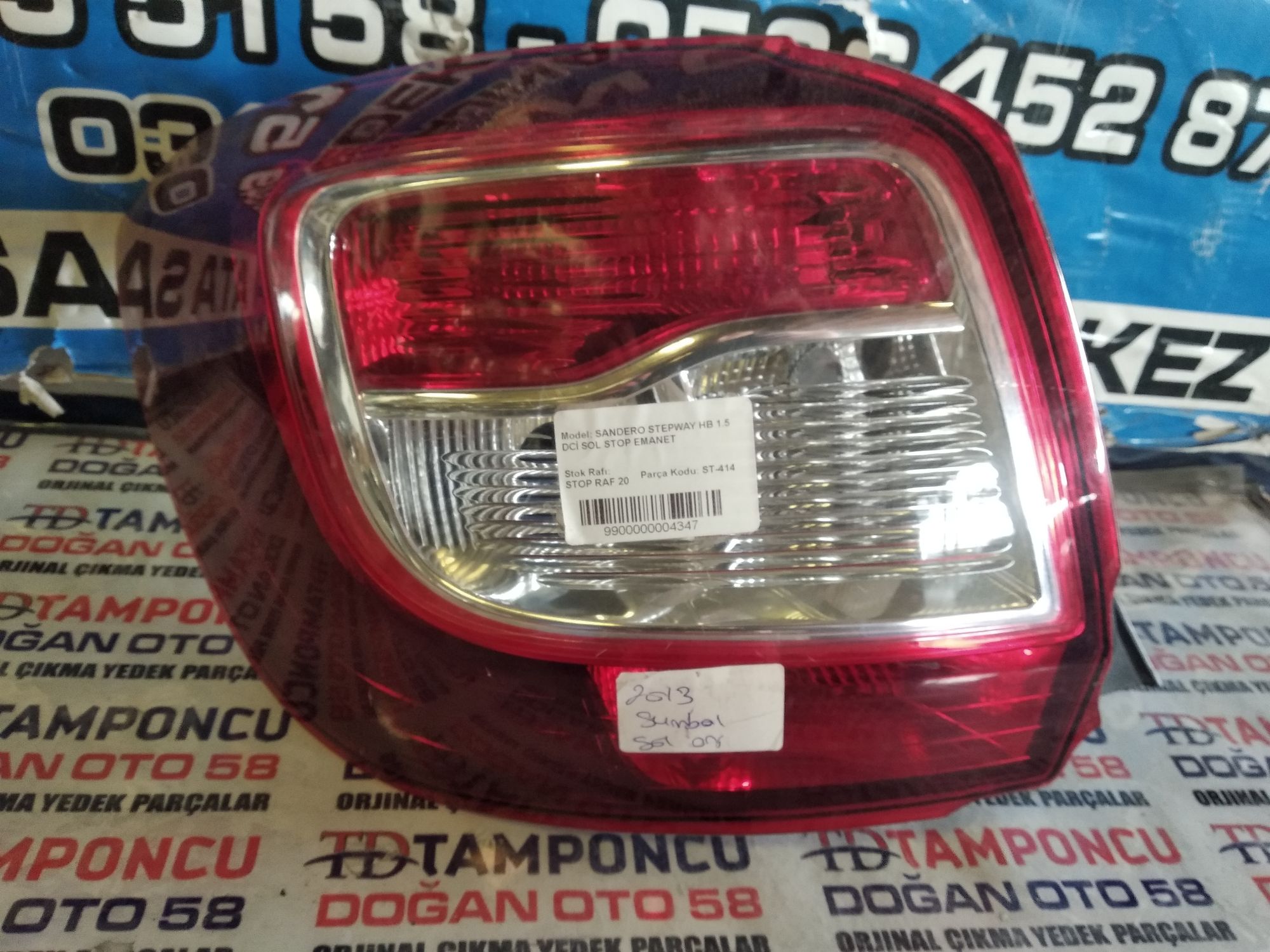 DACA SANDERO STEPWAY HB SOL STOP 