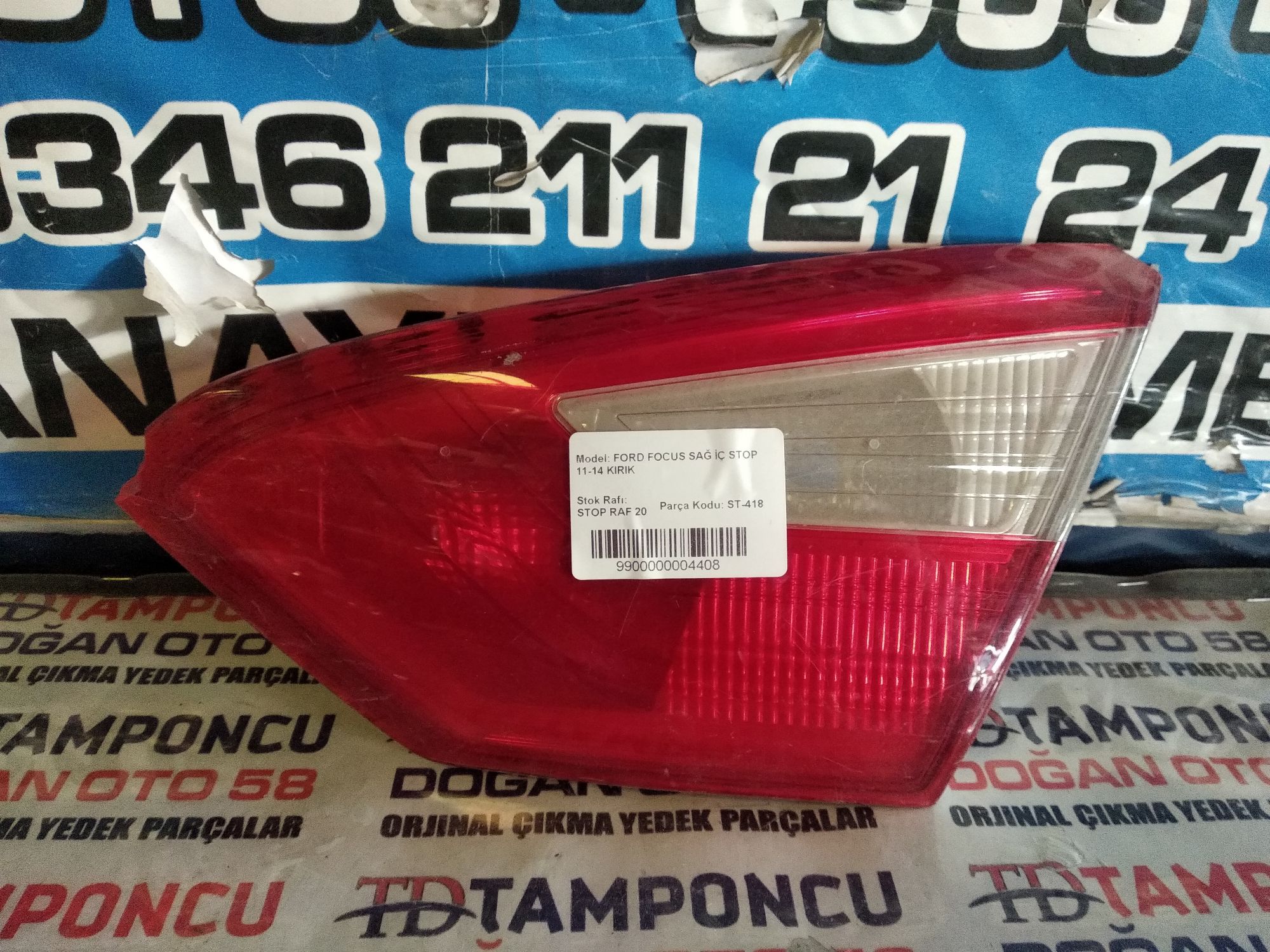 FORD FOCUS SA  STOP ORJNAL IKMA 11-14