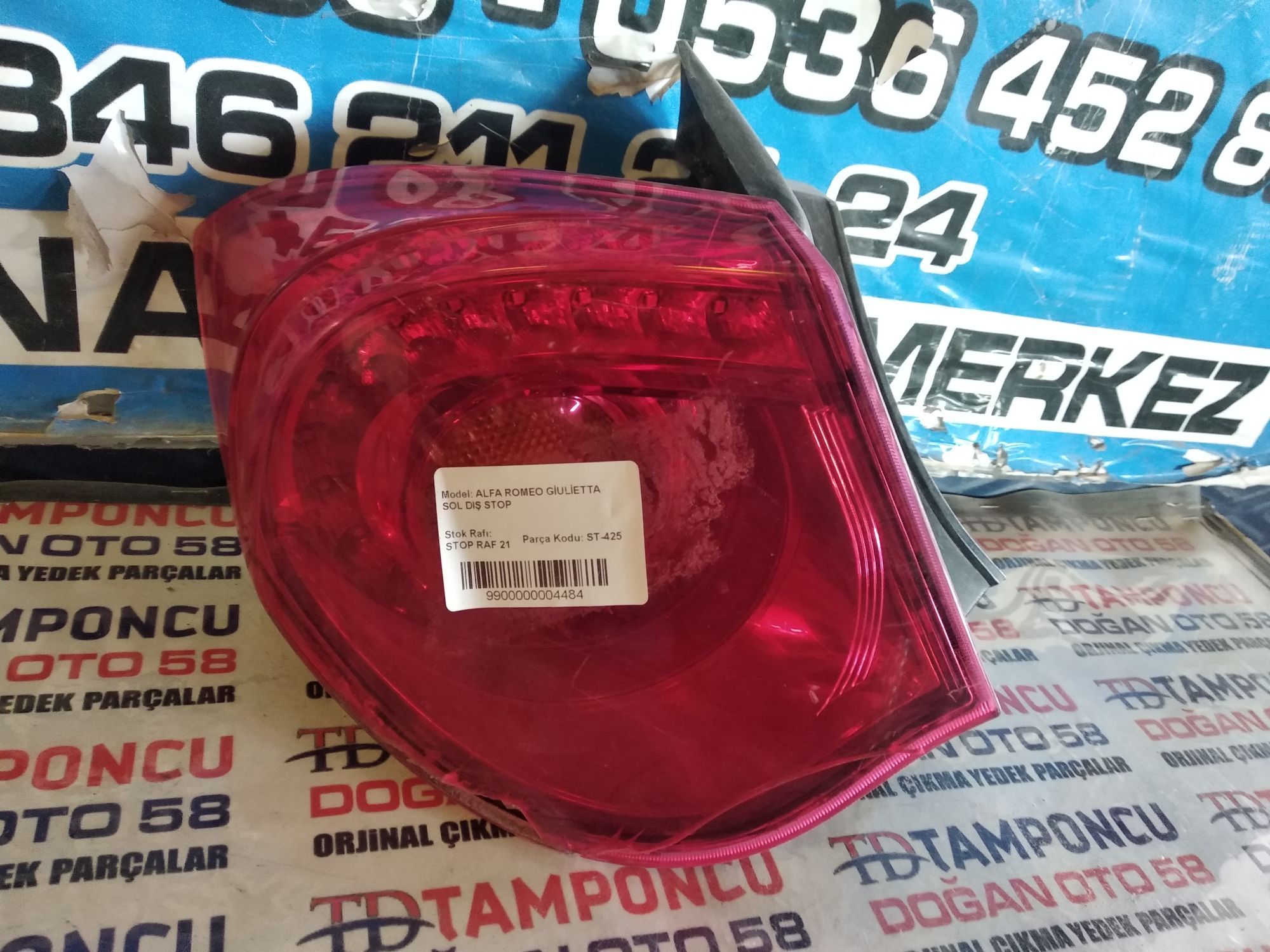 ALFA ROMEO GULETTA SOL DI STOP ORJNAL IKMA 