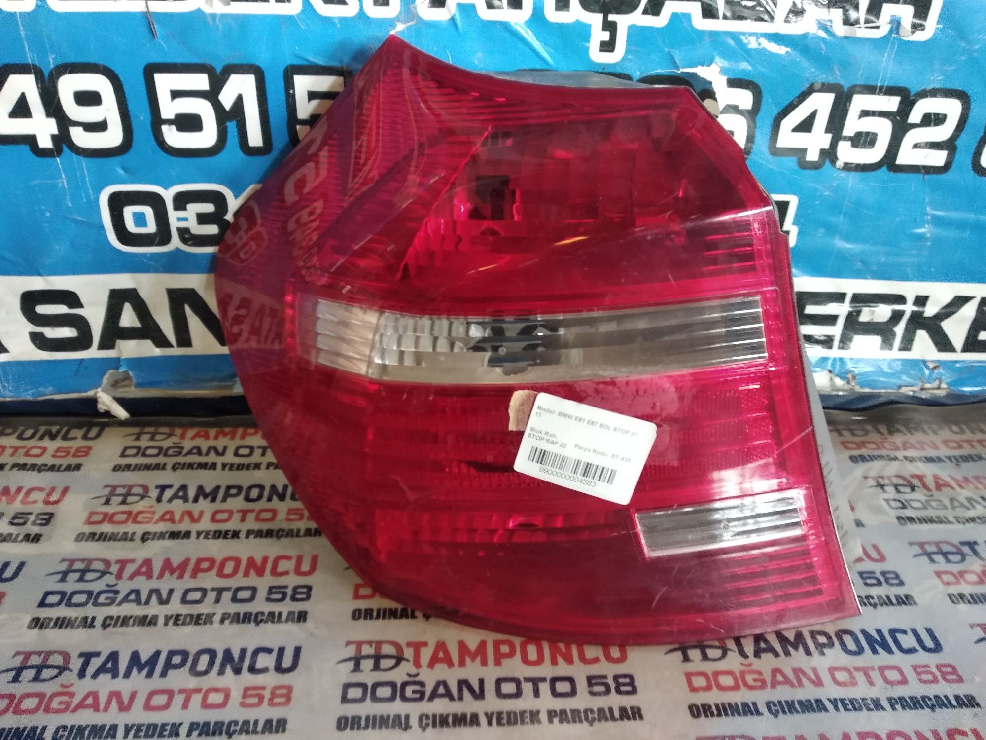 BMW 1 SERS SOL STOP E 81 E 87 ORJNAL IKMA 07-11
