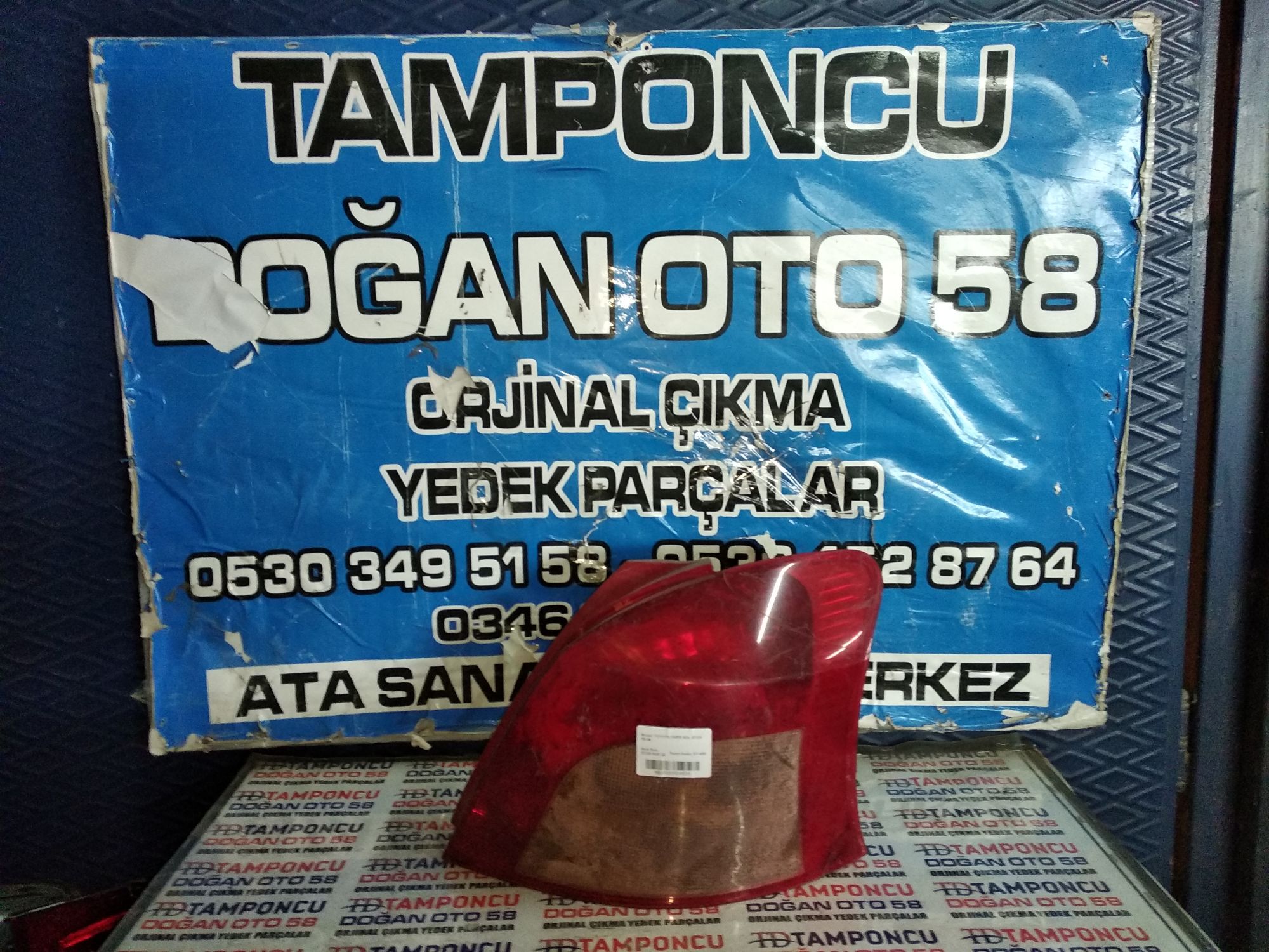 TOYOTA YARS SA STOP ORJNAL IKMA 06-08