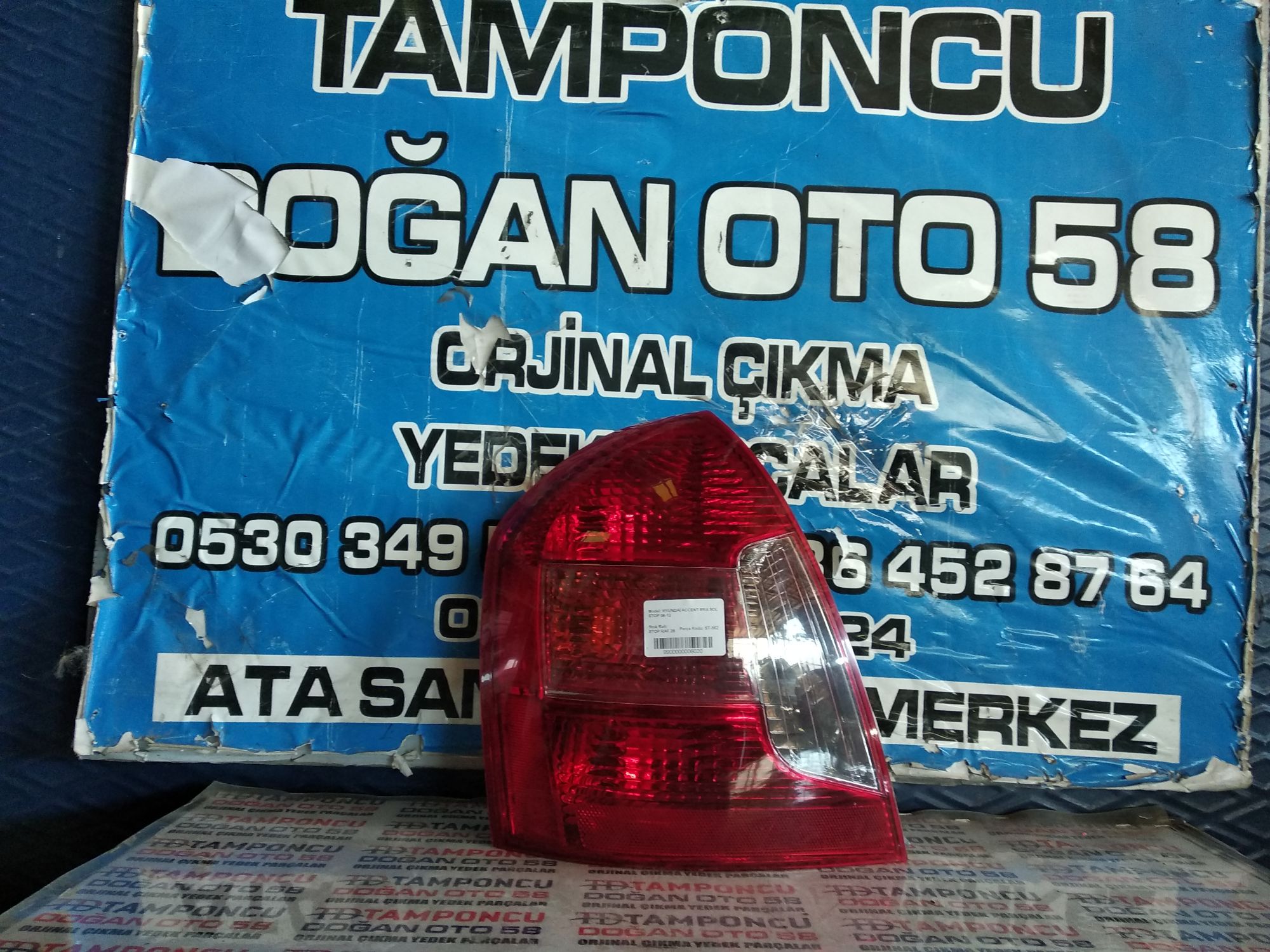 HYUNDA ACCENT ERA SOL STOP ORJNAL IKMA 06-12