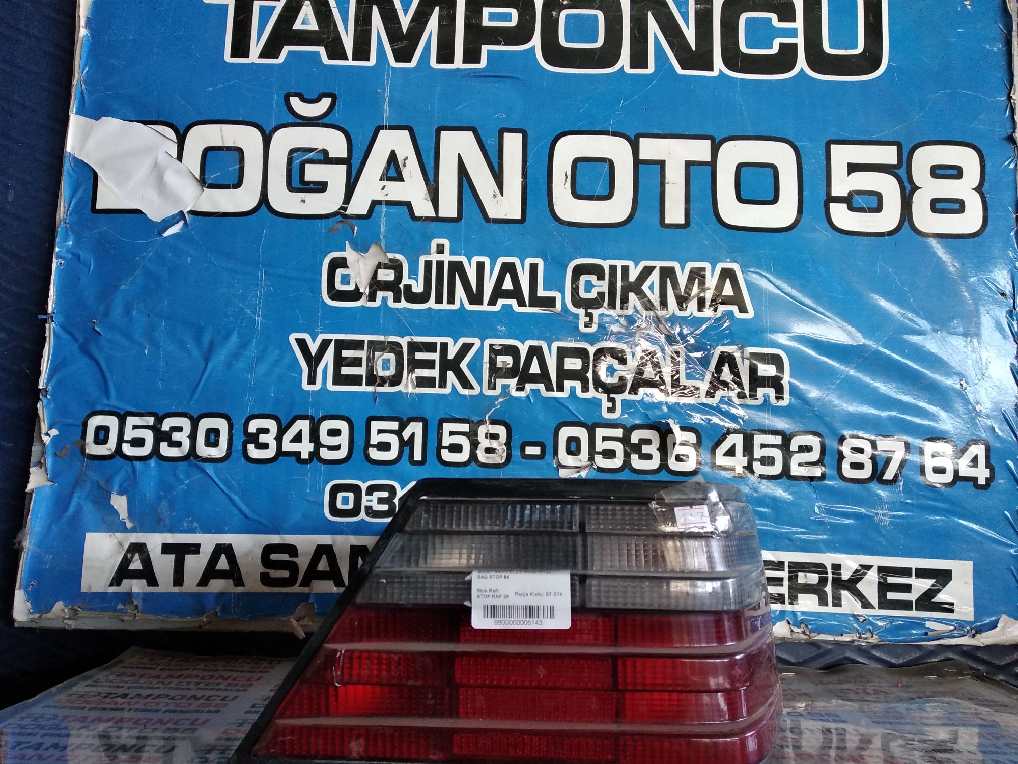 MERCEDES E SERS SA STOP W 124 ORJNAL IKMA 