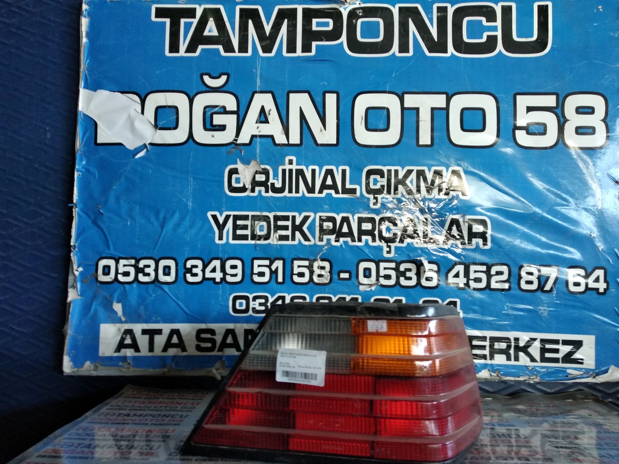 MERCEDES E SERS SA STOP W 124 ORJNAL IKMA