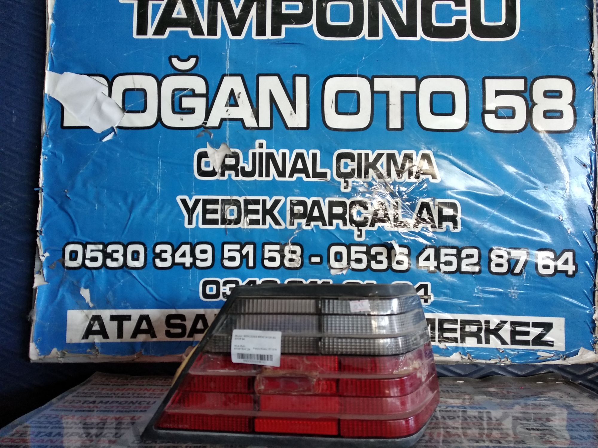 MERCEDES E SERS SA STOP W 124 ORJNAL IKMA