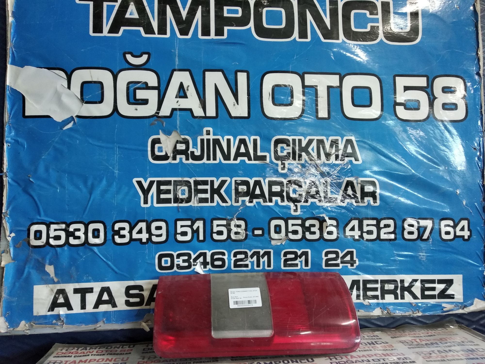 FORD CONNECT SOL STOP ORJNAL IKMA 02-08